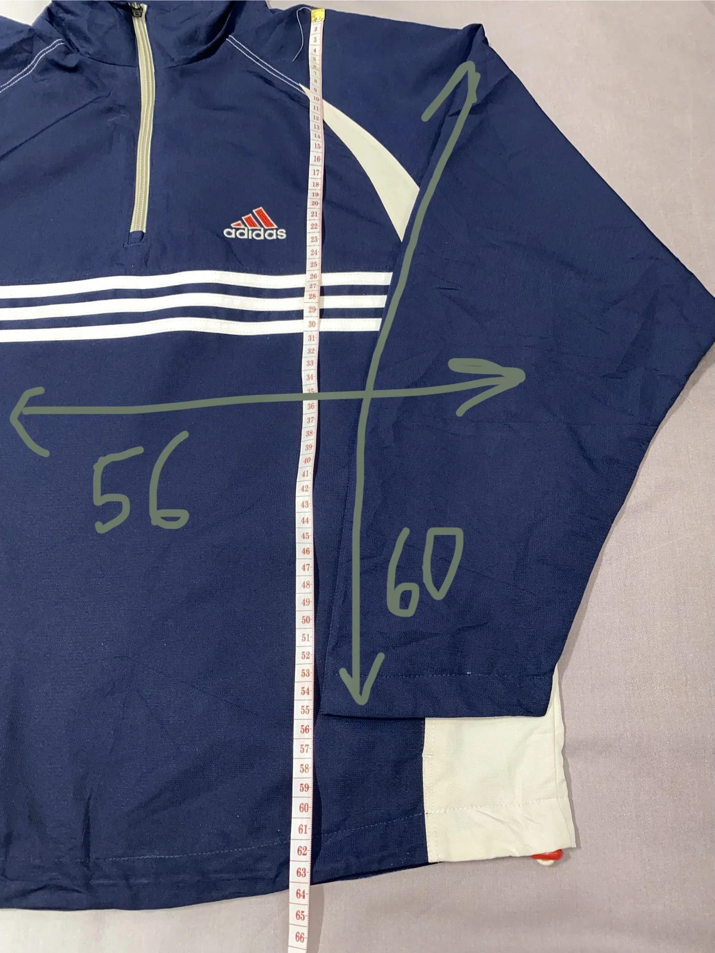 Ветровка adidas originals винтаж - миниатюра 5