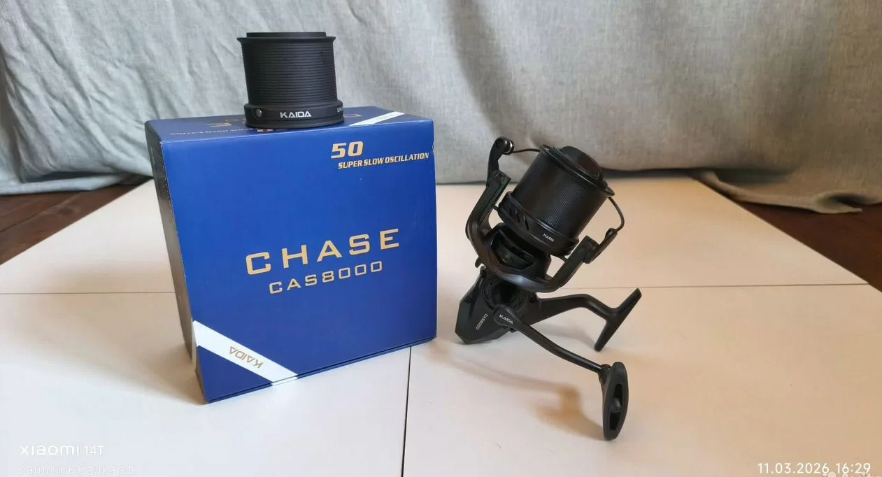 New2026/Карповая Катушка Kaida Chase Cas 8000 - изображение 1