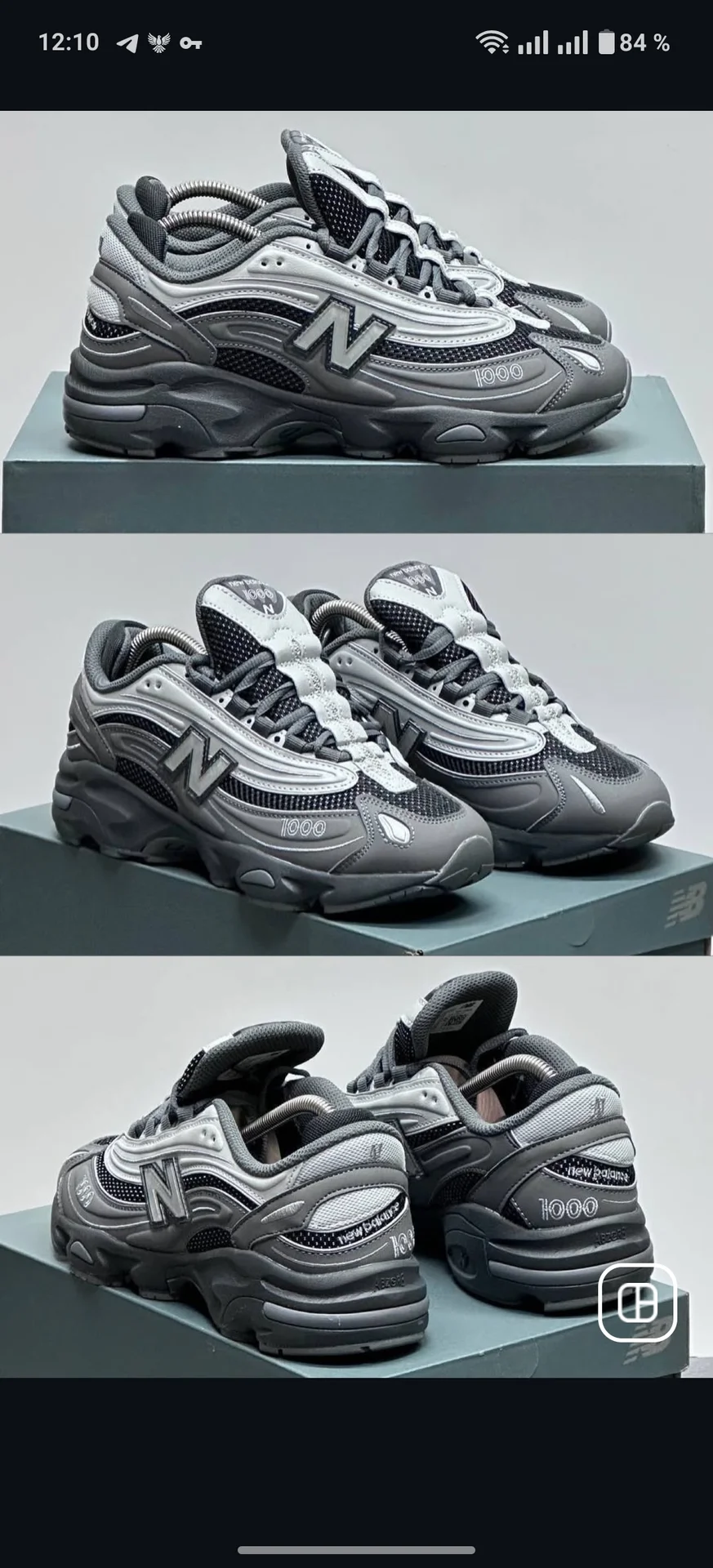 New Balance кроссовки. Качество Люксовое - миниатюра 2
