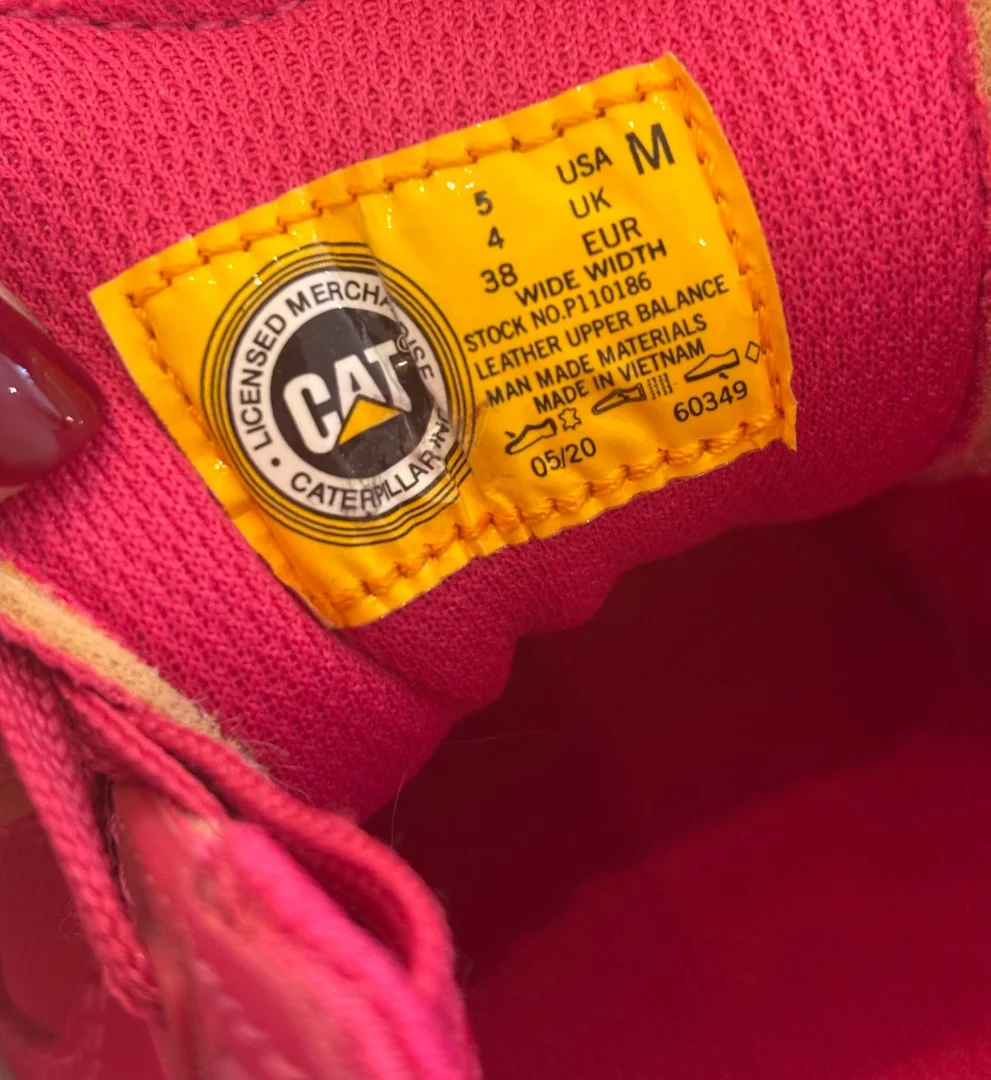 Кроссовки Caterpillar фуксия 37р - миниатюра 5
