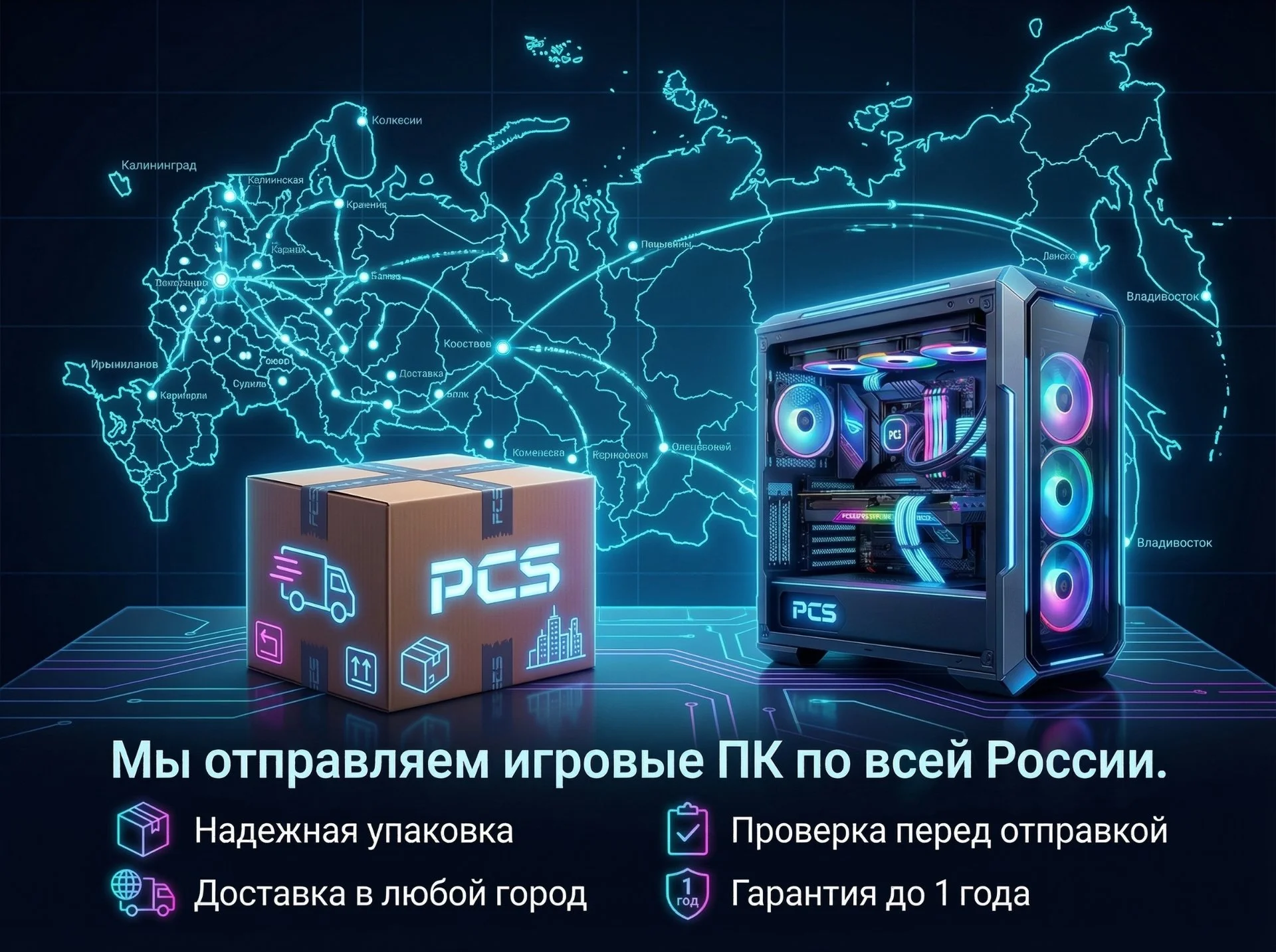 Игровой пк / Ryzen 5 5500 / RTX 5060 8Gb / 16Gb - миниатюра 4