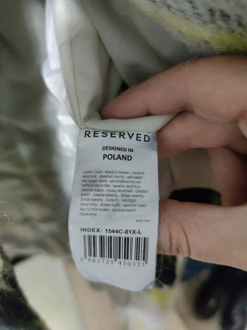 Пальто рубашка reserved - миниатюра 7