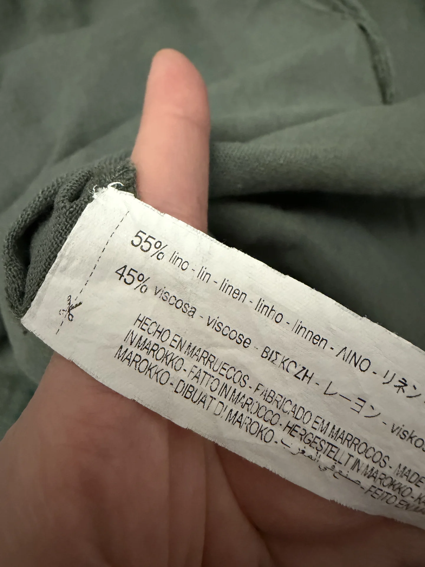 Платье Zara льняное - миниатюра 4
