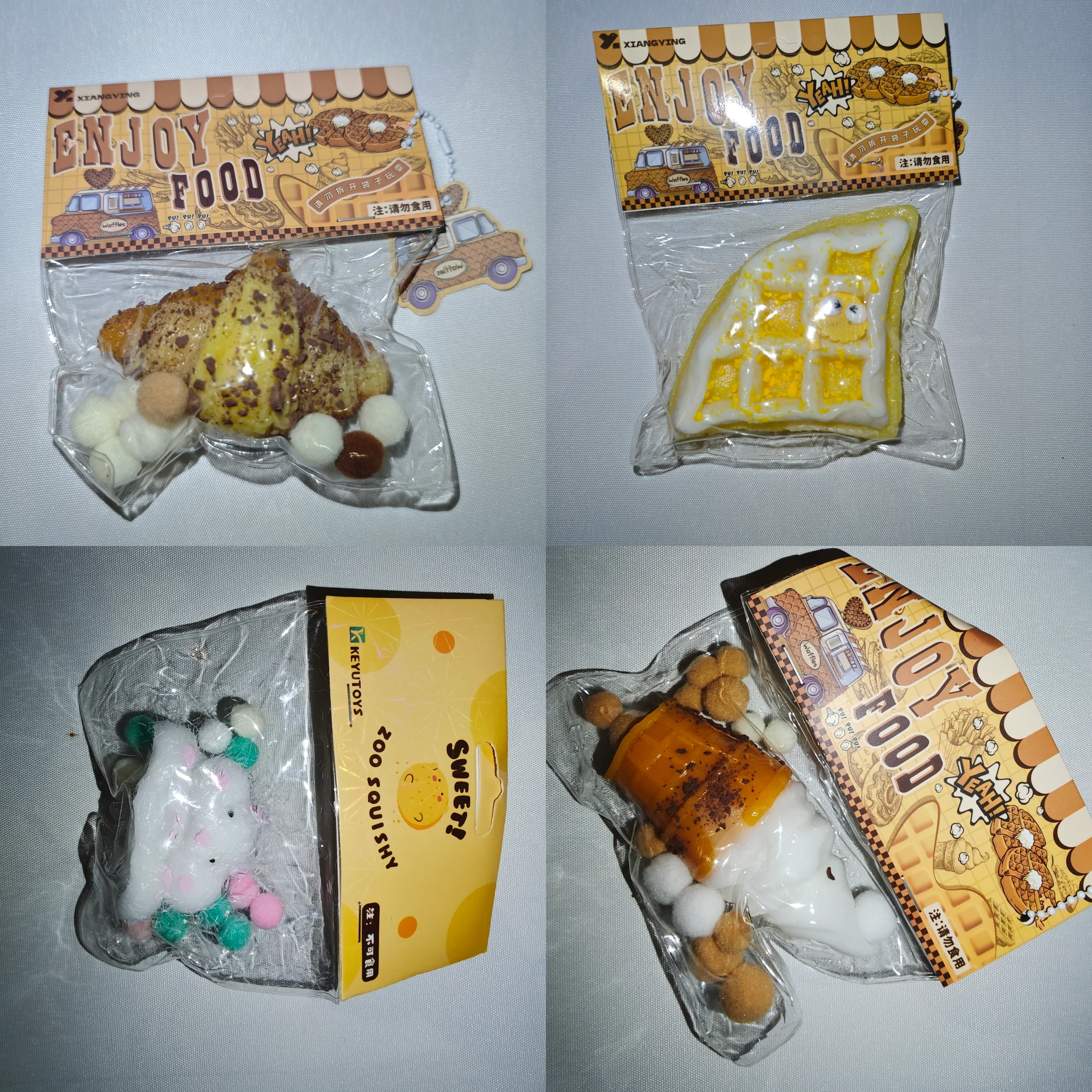 Игрушка сквиши таба лапка новые - миниатюра 4