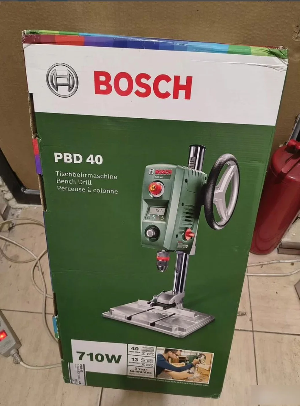 Сверлильный станок Bosch PBD 40 - миниатюра 2