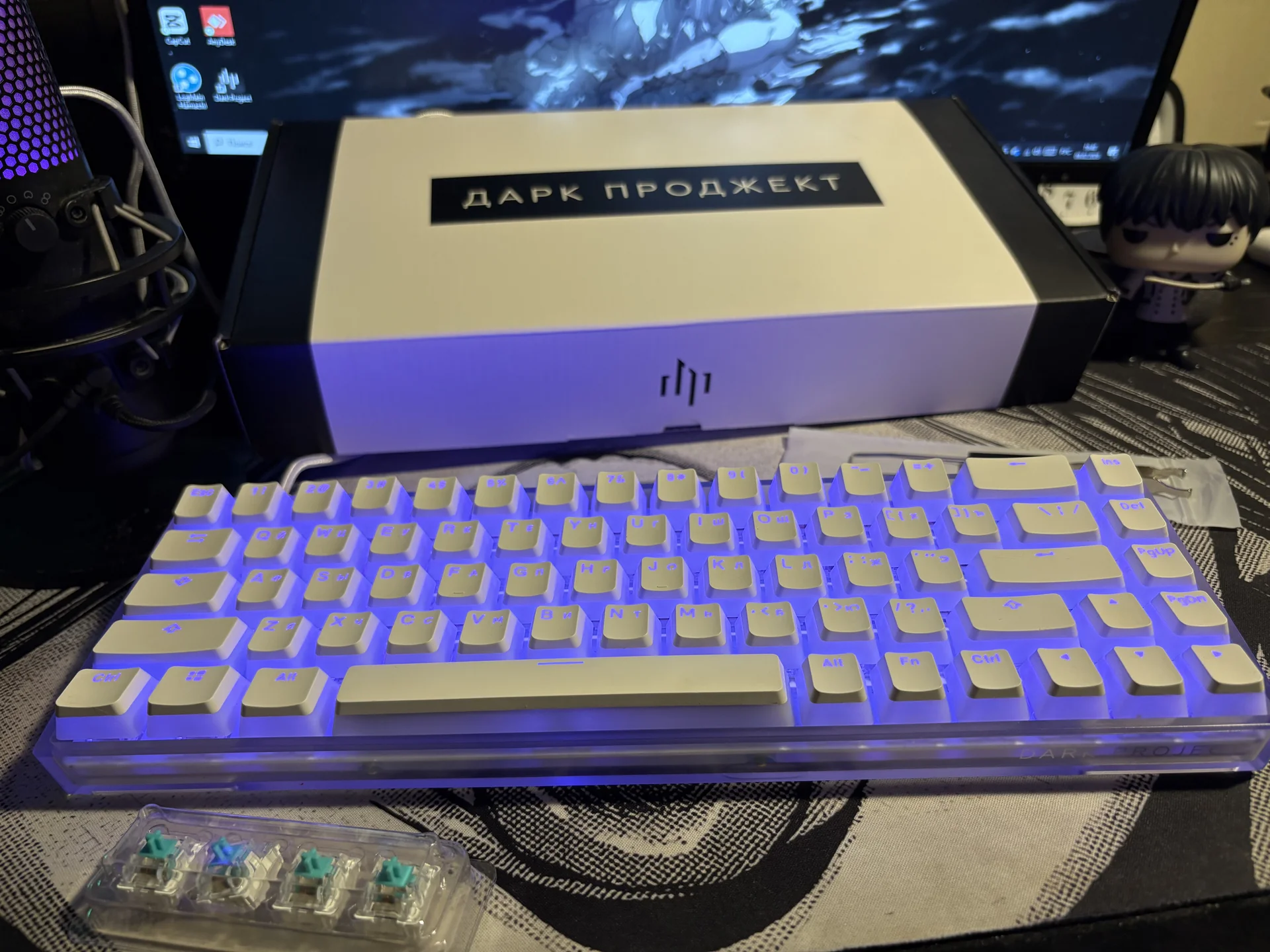 Клавиатура dark project kd68b - изображение 1