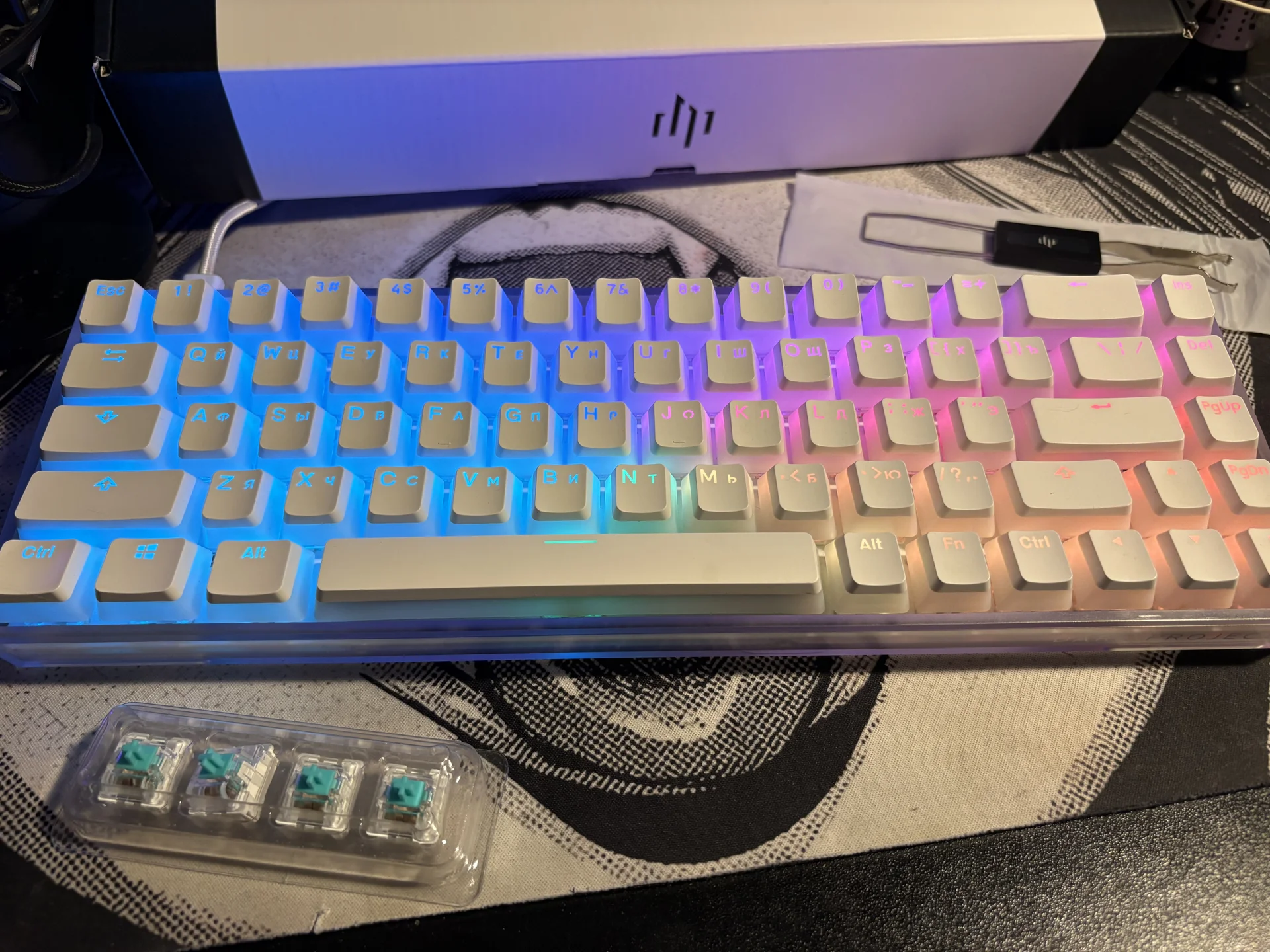 Клавиатура dark project kd68b - миниатюра 3