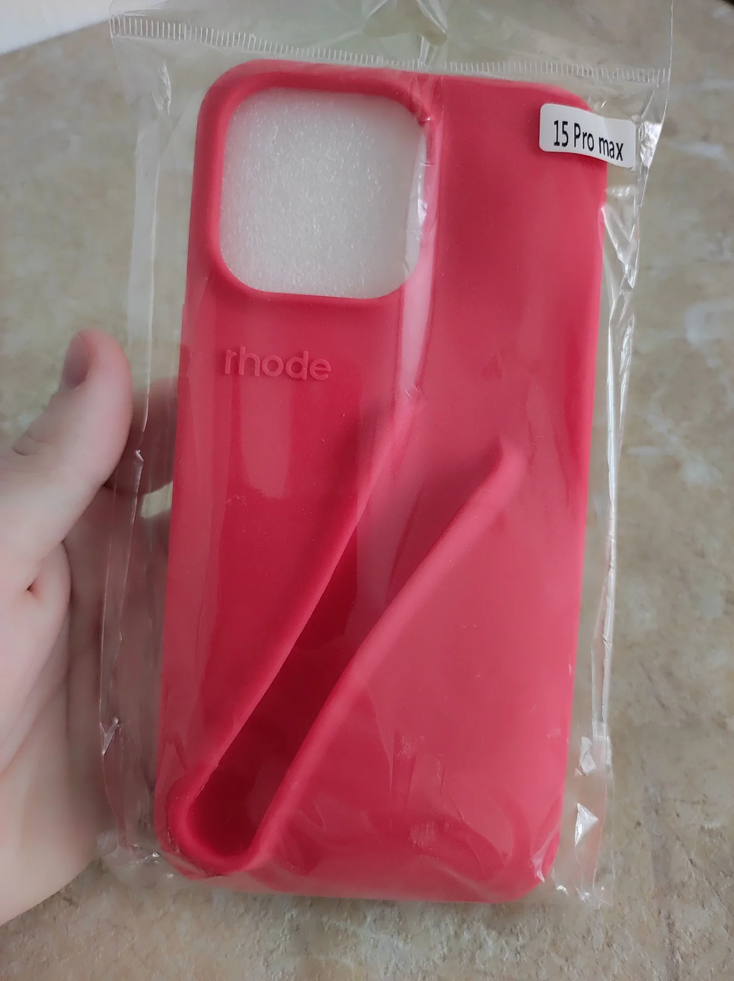Чехол Rhode на iPhone 15 Pro Max красный - изображение 1