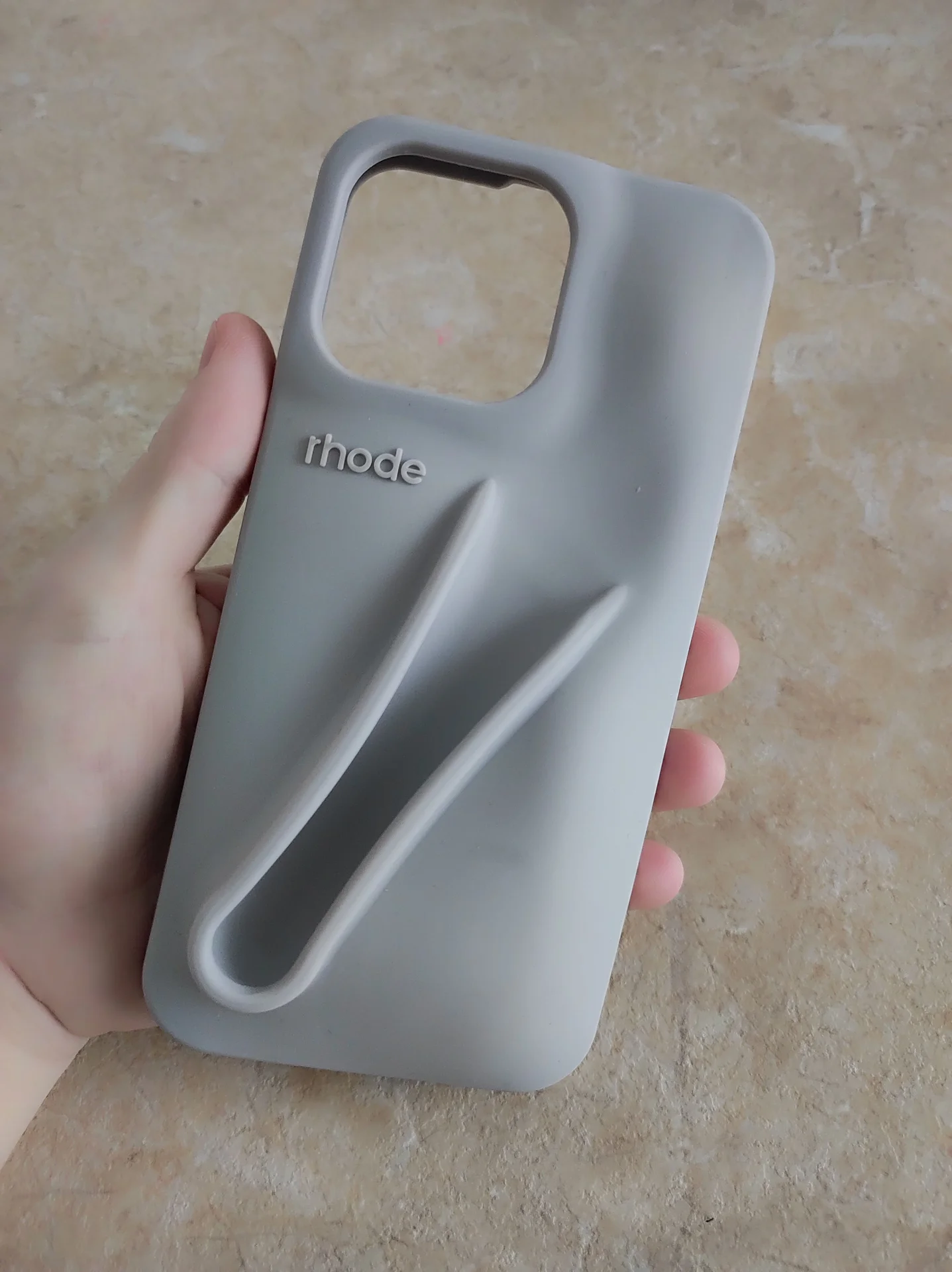 Чехол Rhode на iPhone 15 Pro Max серый