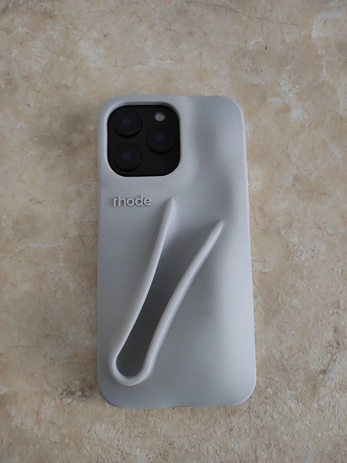 Чехол Rhode на iPhone 15 Pro Max серый - миниатюра 3