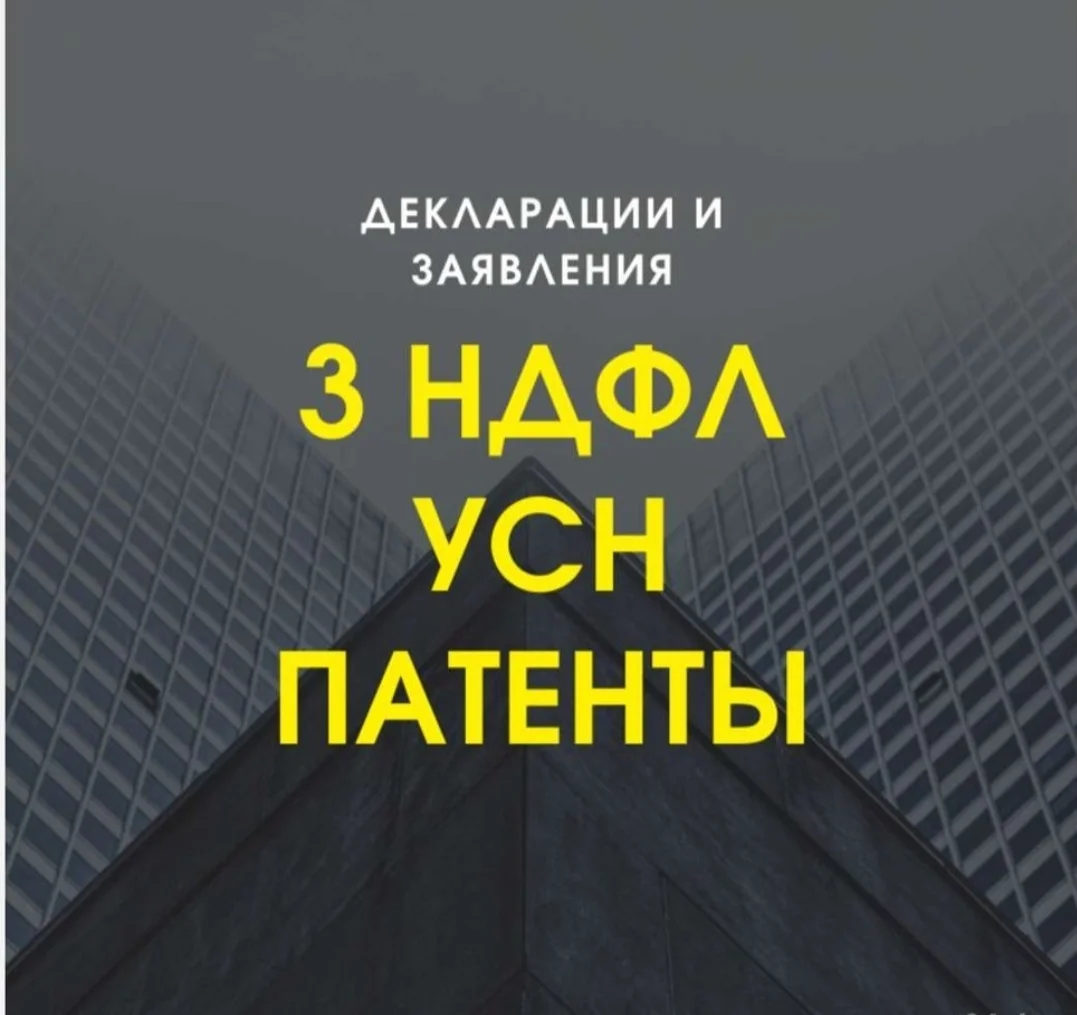 Заполнение налоговых деклараций 3 ндфл, УСН - изображение 1