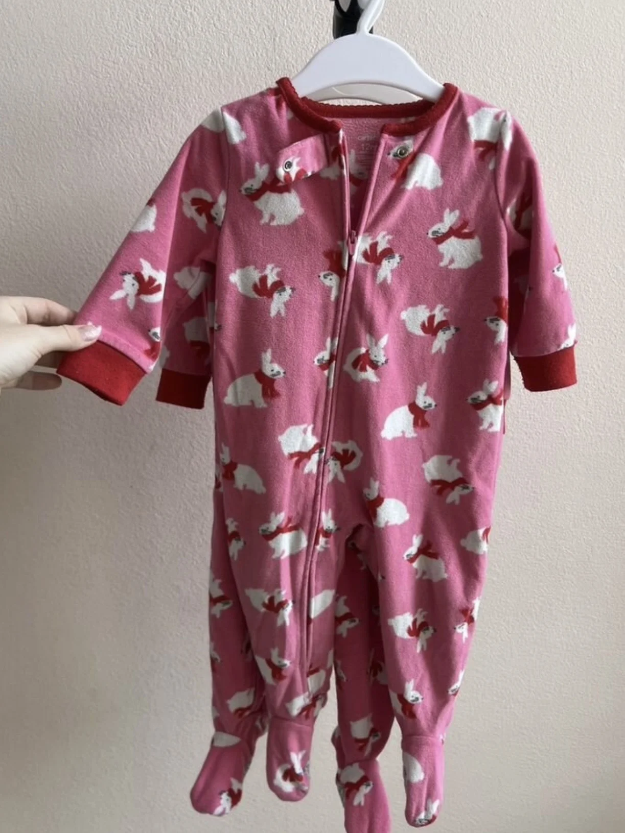 Комбинезон слип Carters для погодок 80 86 - миниатюра 3