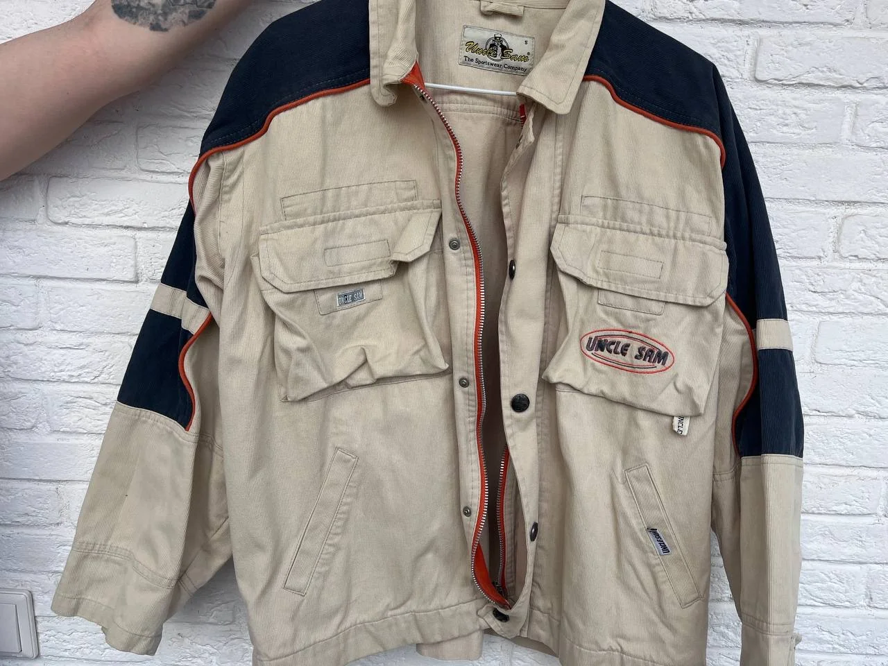 Куртка Uncle Sam vintage USA оригинал - миниатюра 3