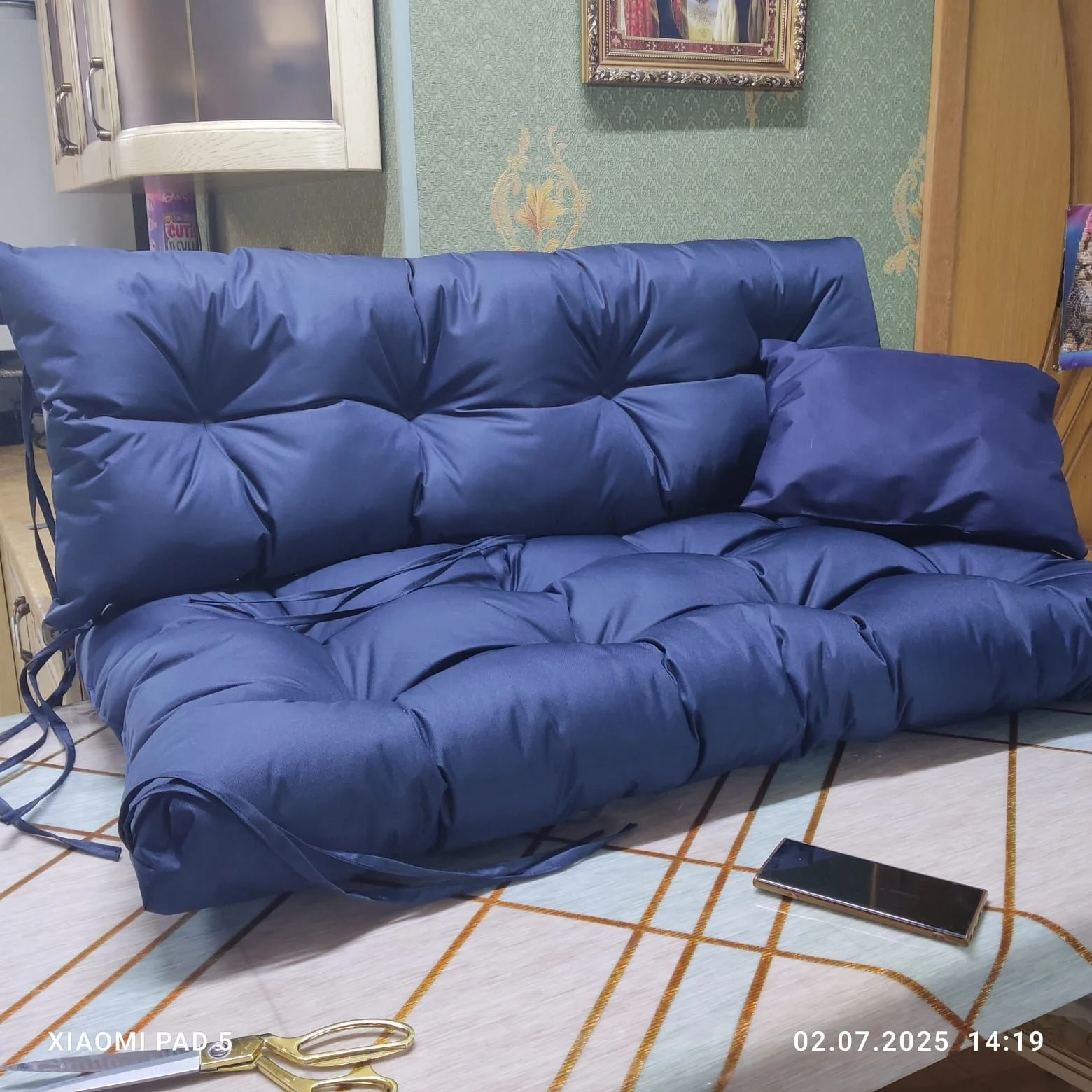 Подушки для мебели из поддонов, паллет - миниатюра 7