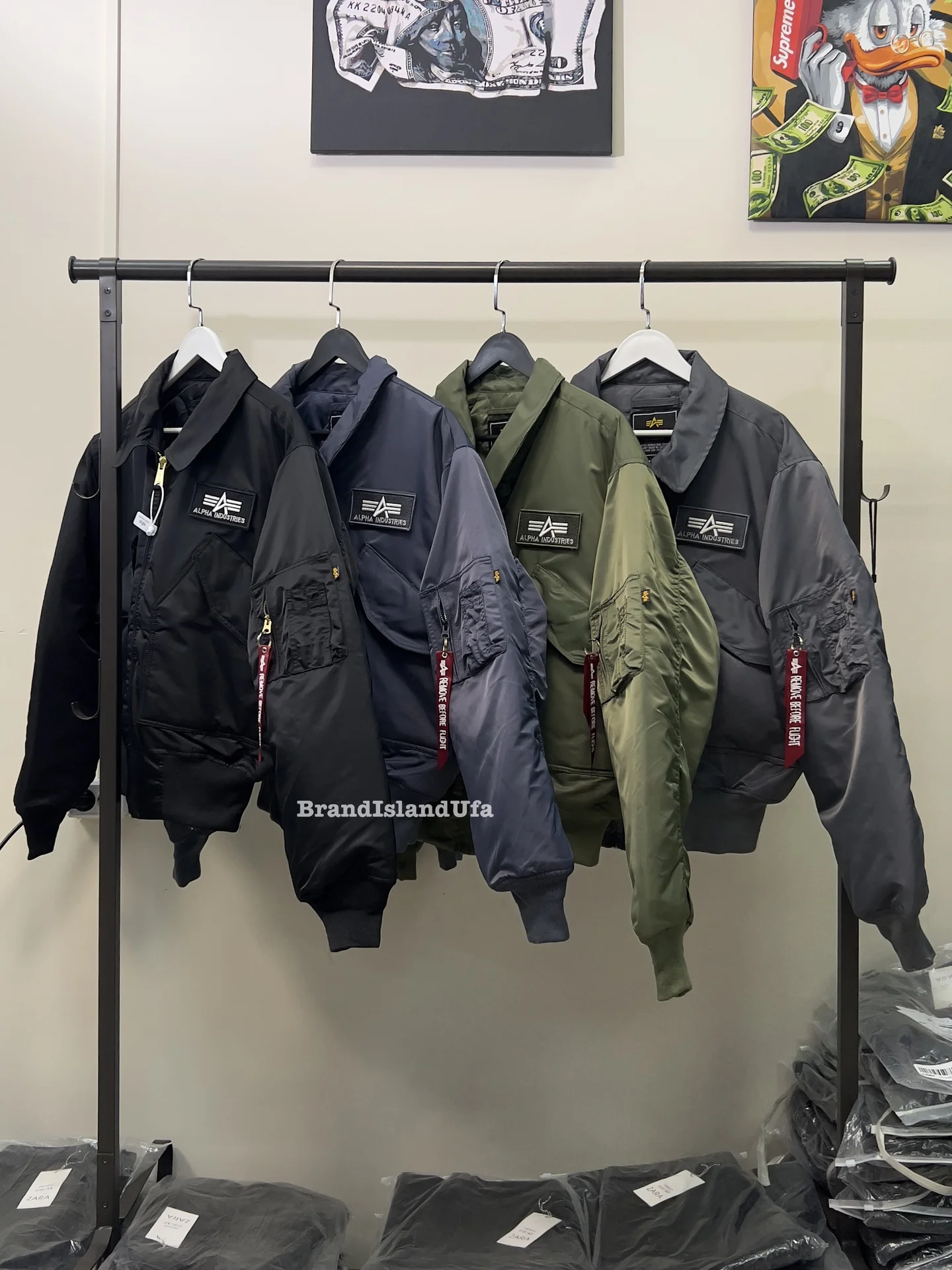 Куртка Бомбер Alpha Industries cwu 45 - изображение 1