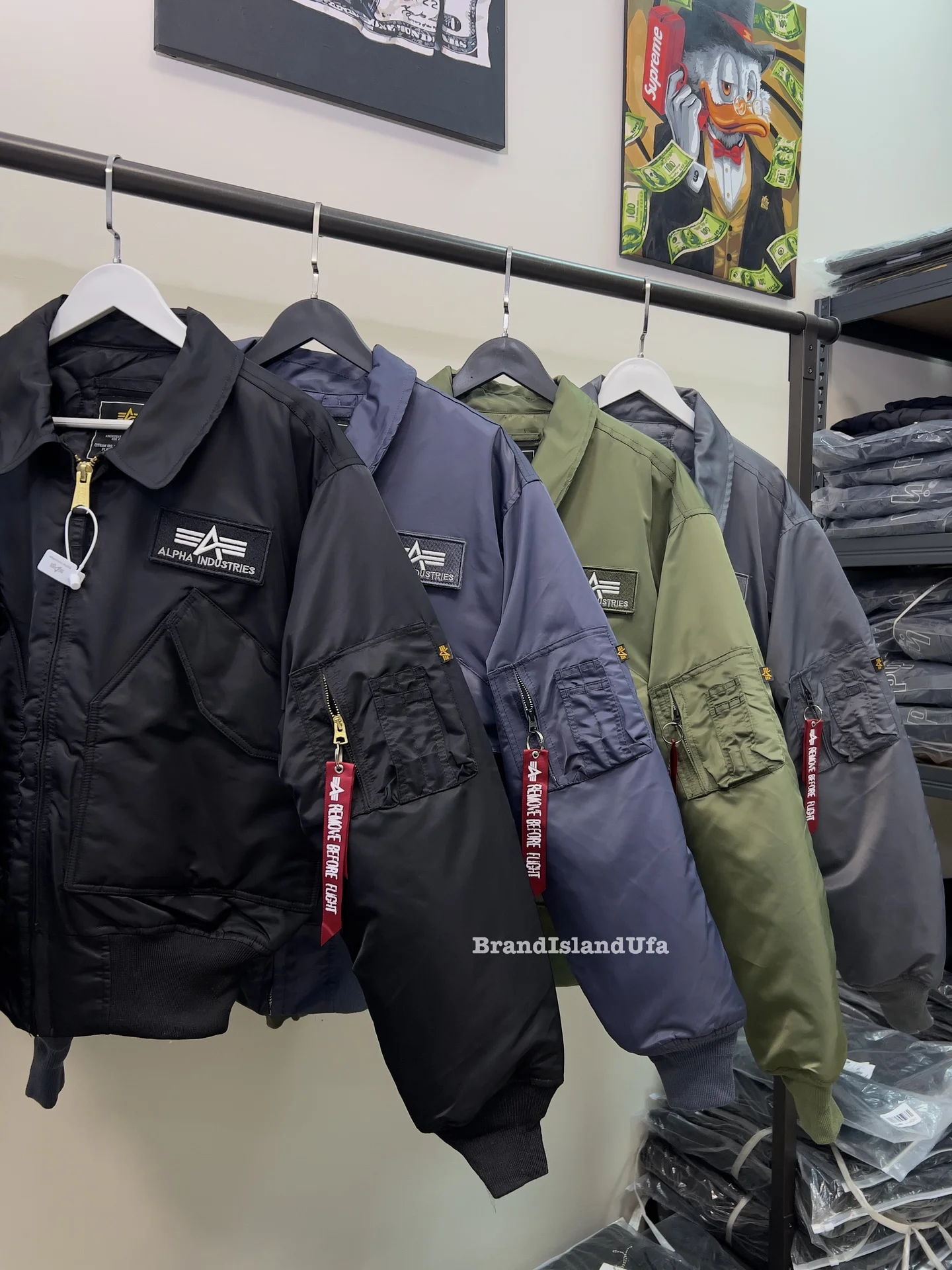Куртка Бомбер Alpha Industries cwu 45 - миниатюра 2