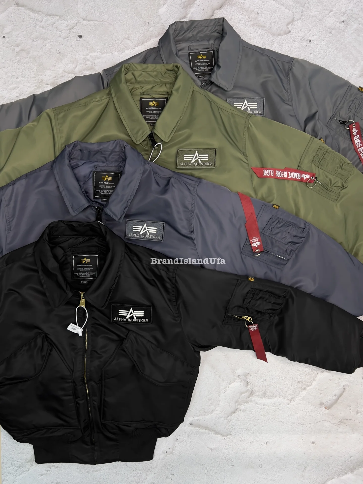 Куртка Бомбер Alpha Industries cwu 45 - миниатюра 4