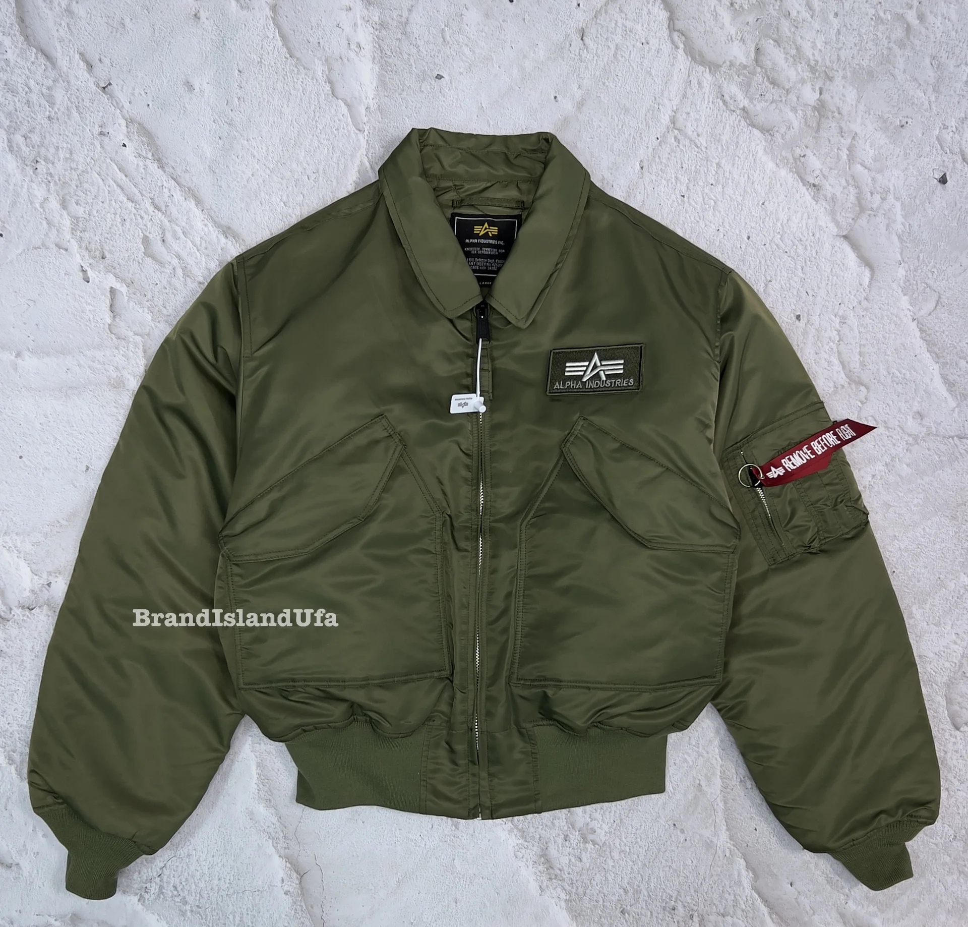 Куртка Бомбер Alpha Industries cwu 45 - миниатюра 7
