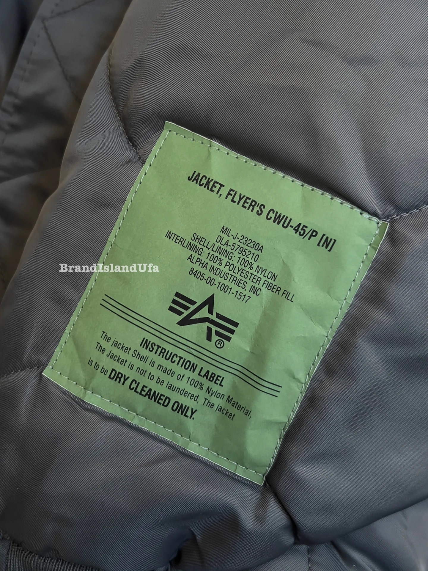 Куртка Бомбер Alpha Industries cwu 45 - миниатюра 10