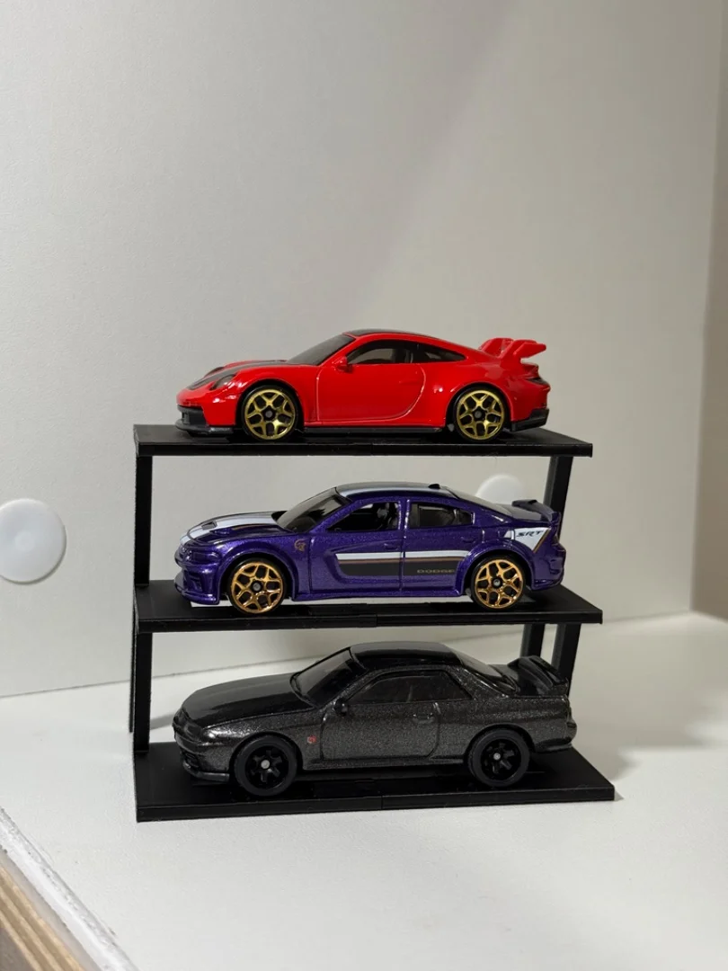 Подставка для моделей Hot Wheels 1:64 | Стенд для коллекции | Возможен любой масштаб - миниатюра 2