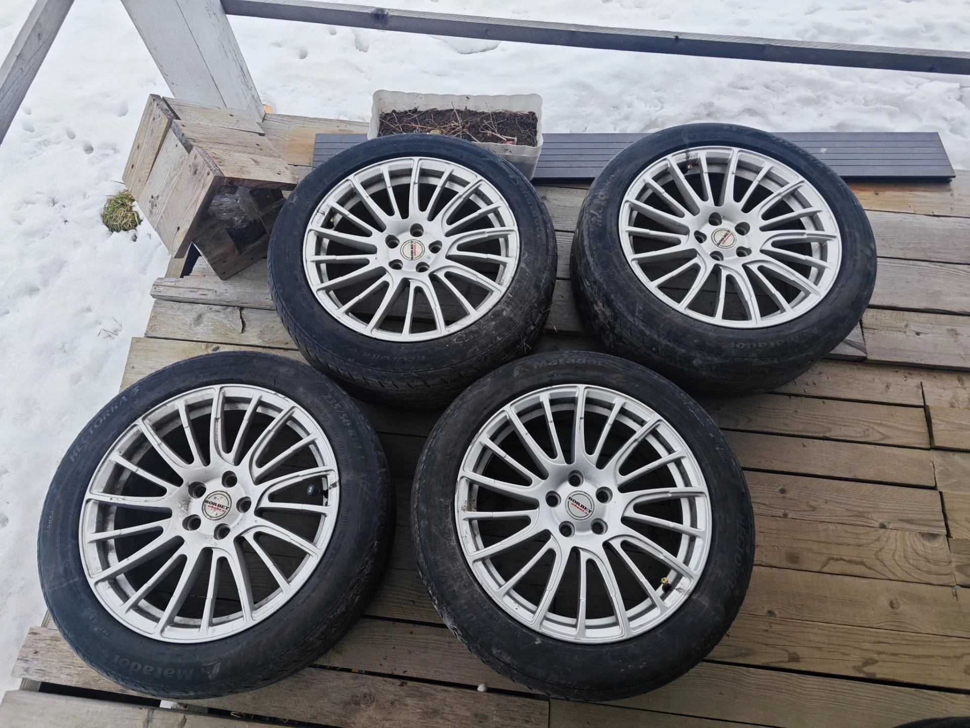 Колеса Volvo Borbet 235/50R18 - миниатюра 3