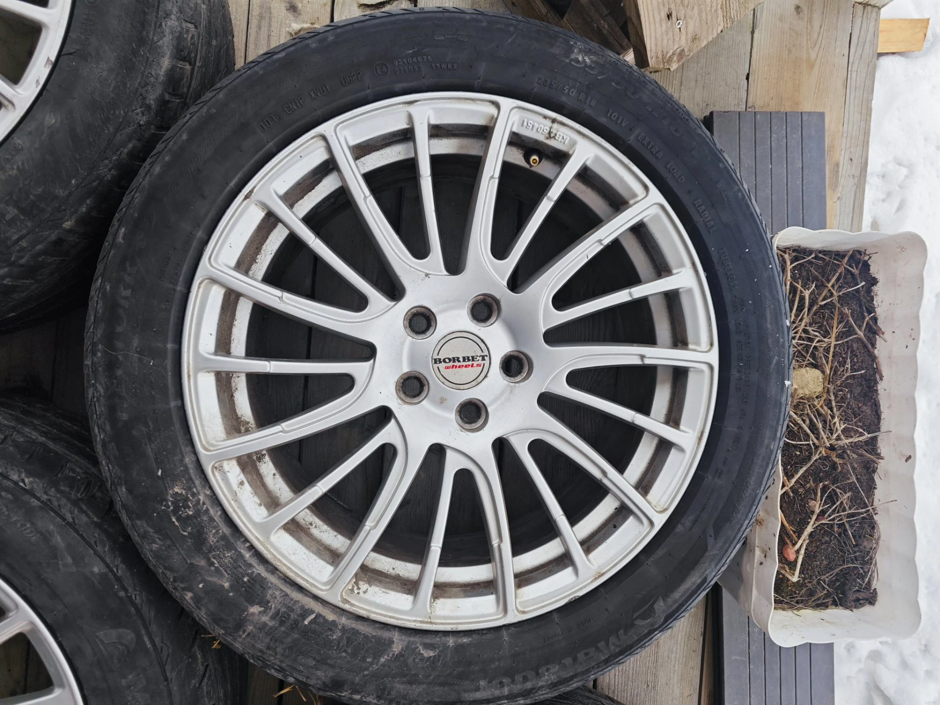 Колеса Volvo Borbet 235/50R18 - миниатюра 7