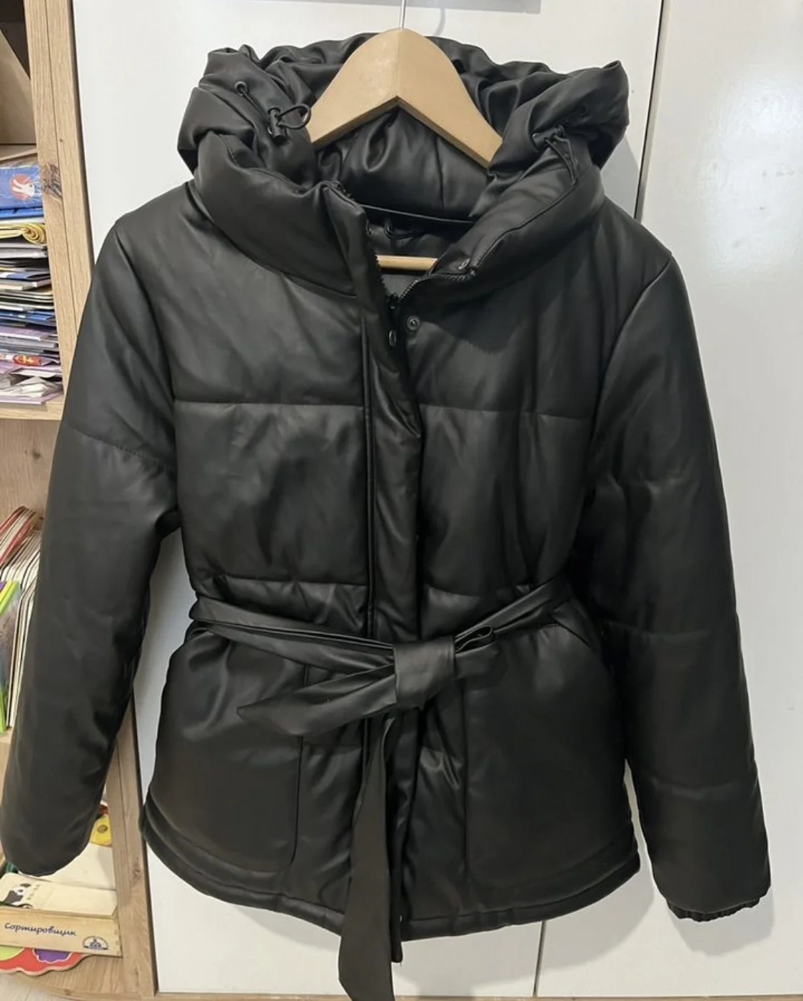 Куртка из экокожи 44 р-Р - миниатюра 2