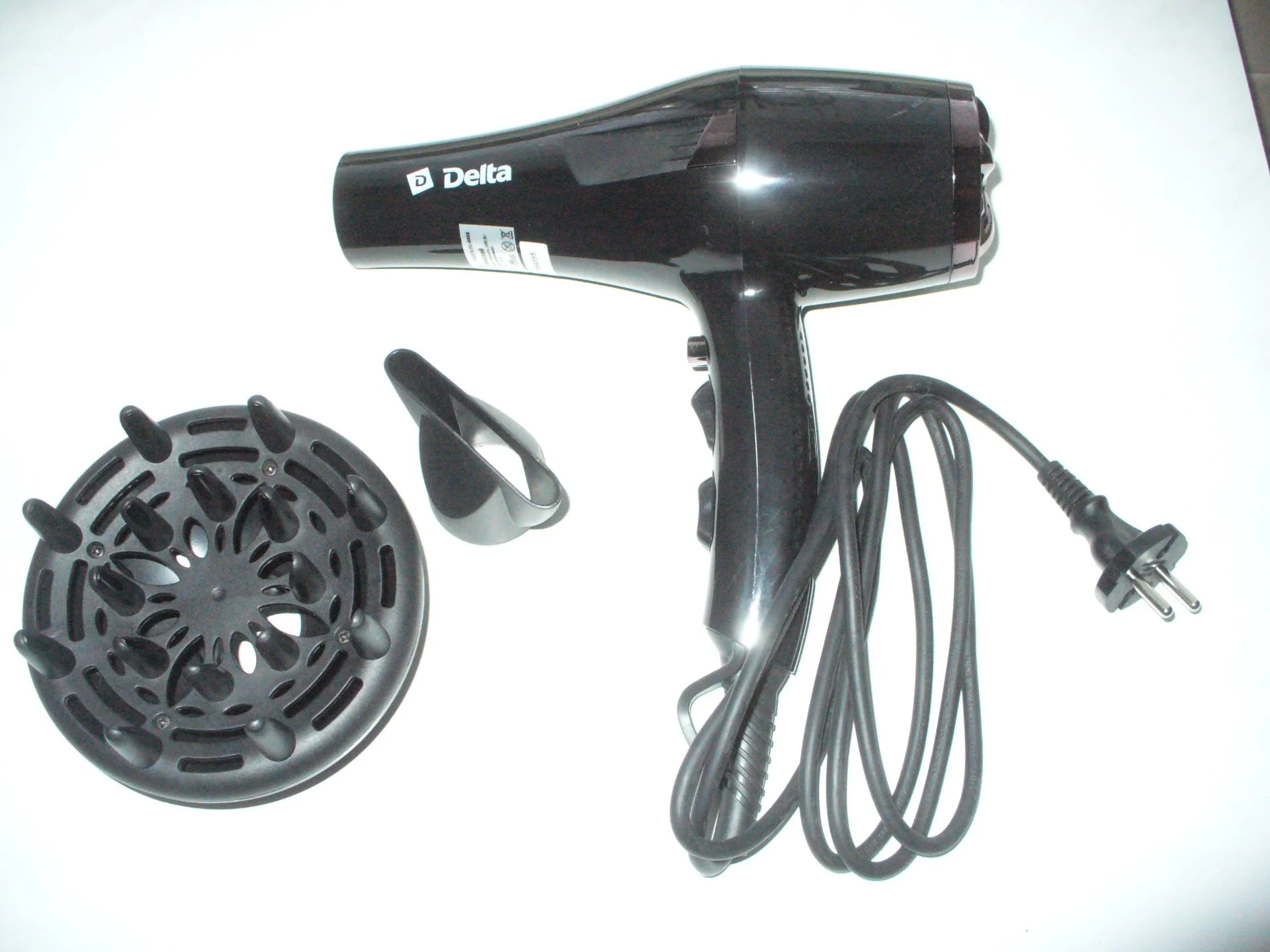 Фен Delta DL-0908 c диффузором, новый. - миниатюра 2