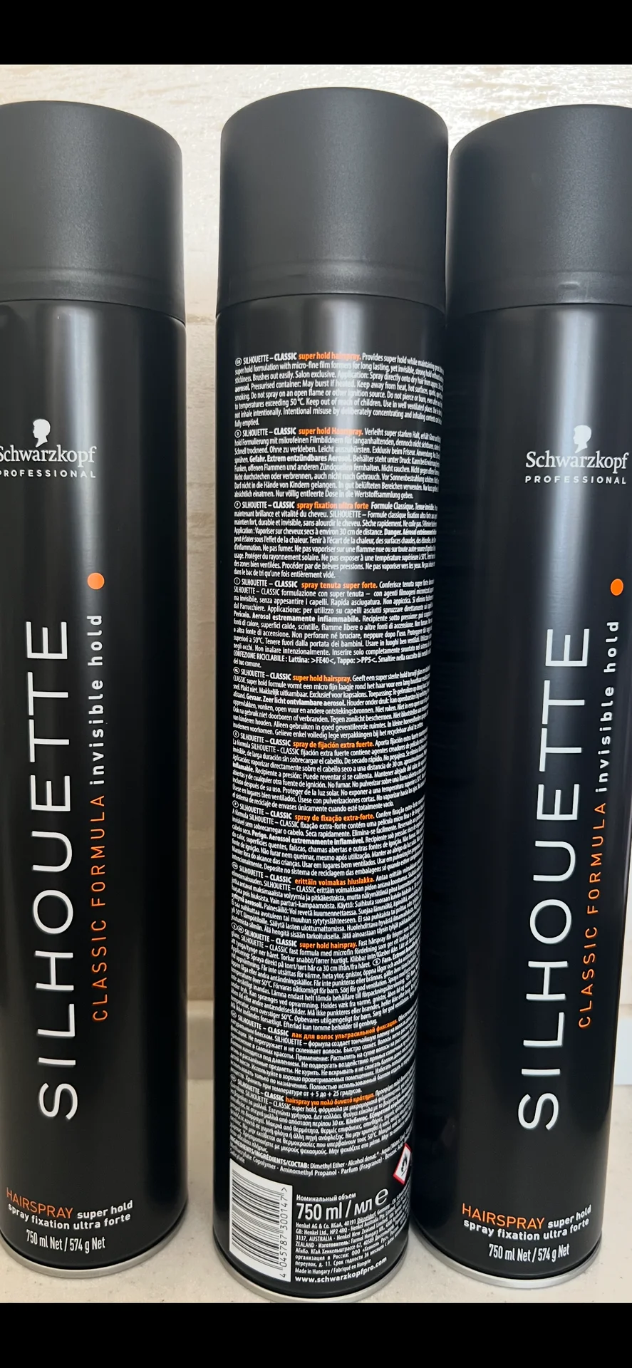 Schwarzkopf лак Silhouette 750 ml - миниатюра 3