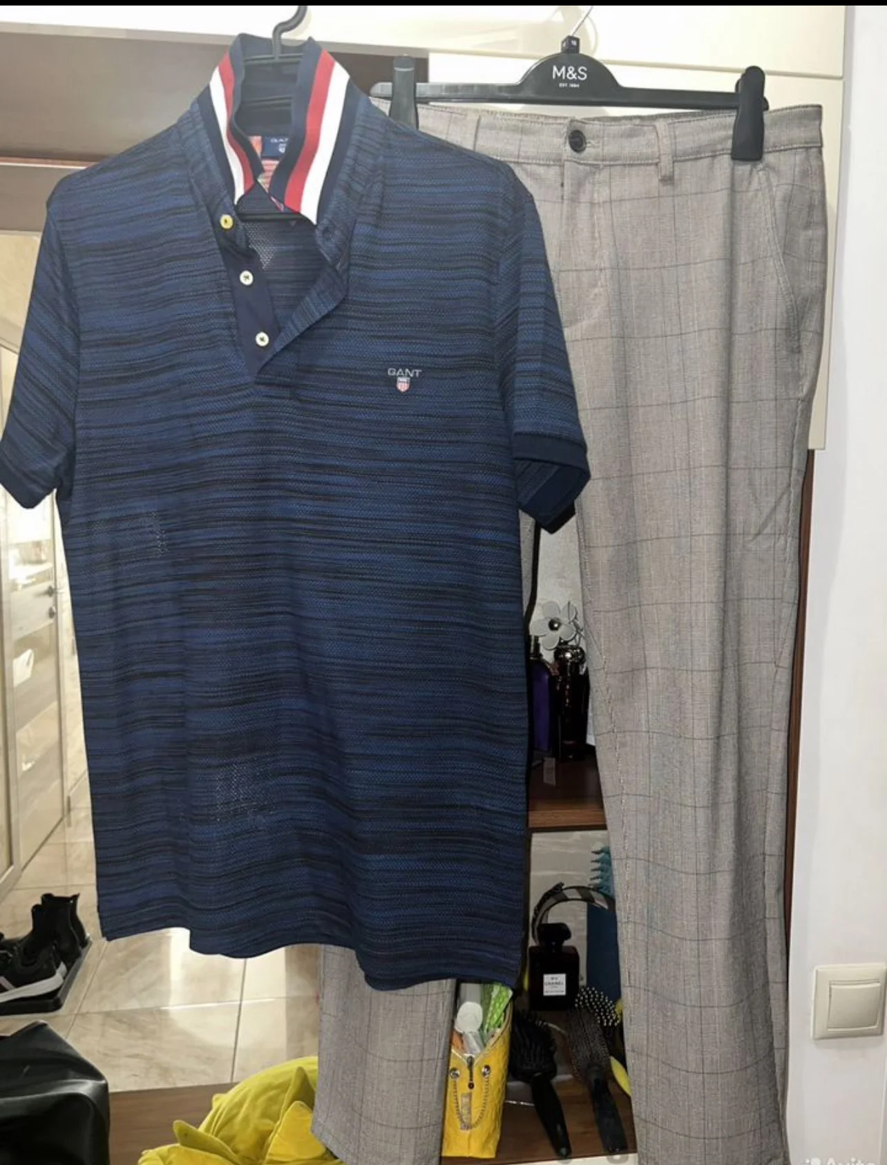 Брюки Zara р48/50/ поло Gant р48 - изображение 1