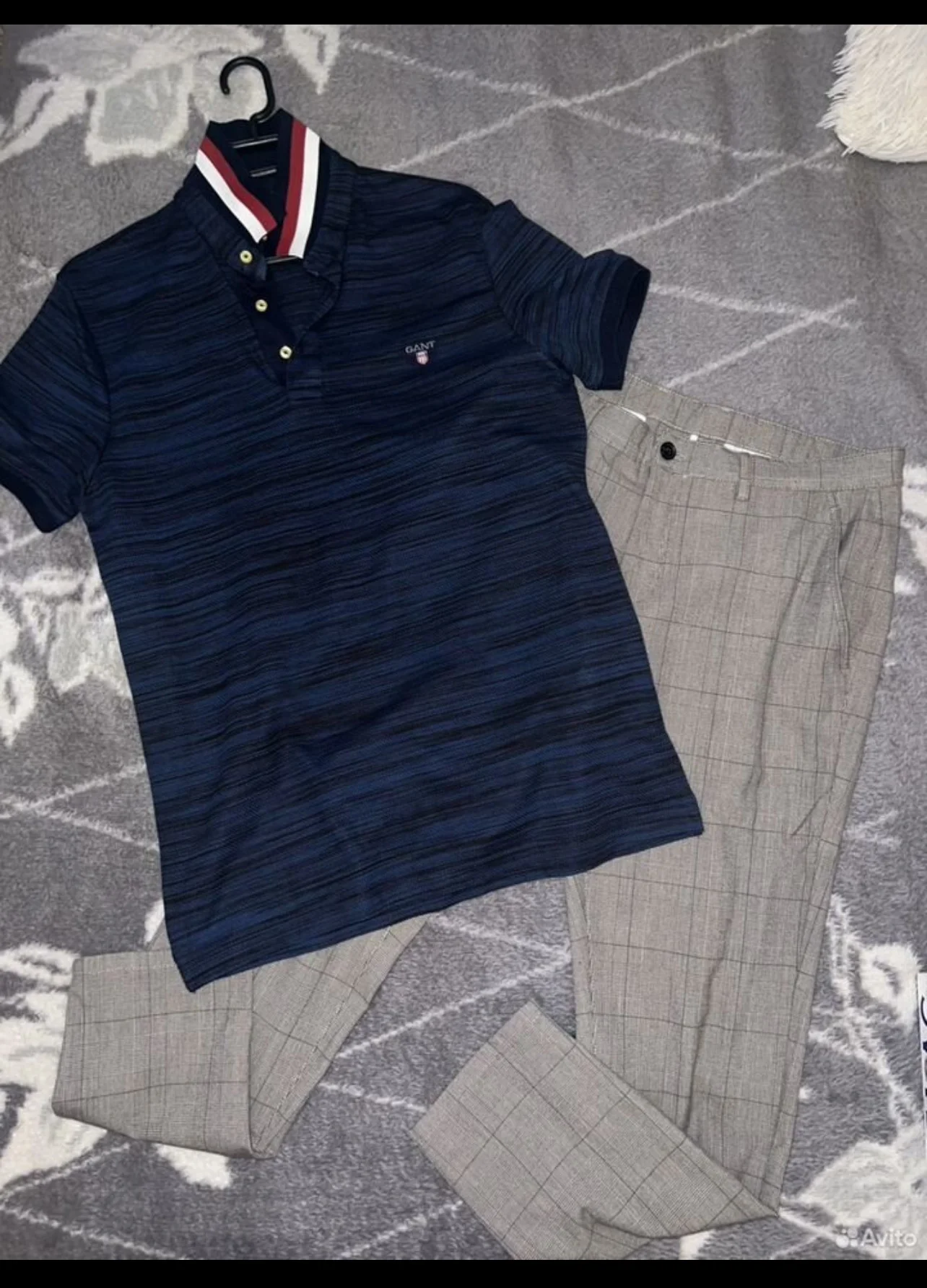 Брюки Zara р48/50/ поло Gant р48 - миниатюра 3