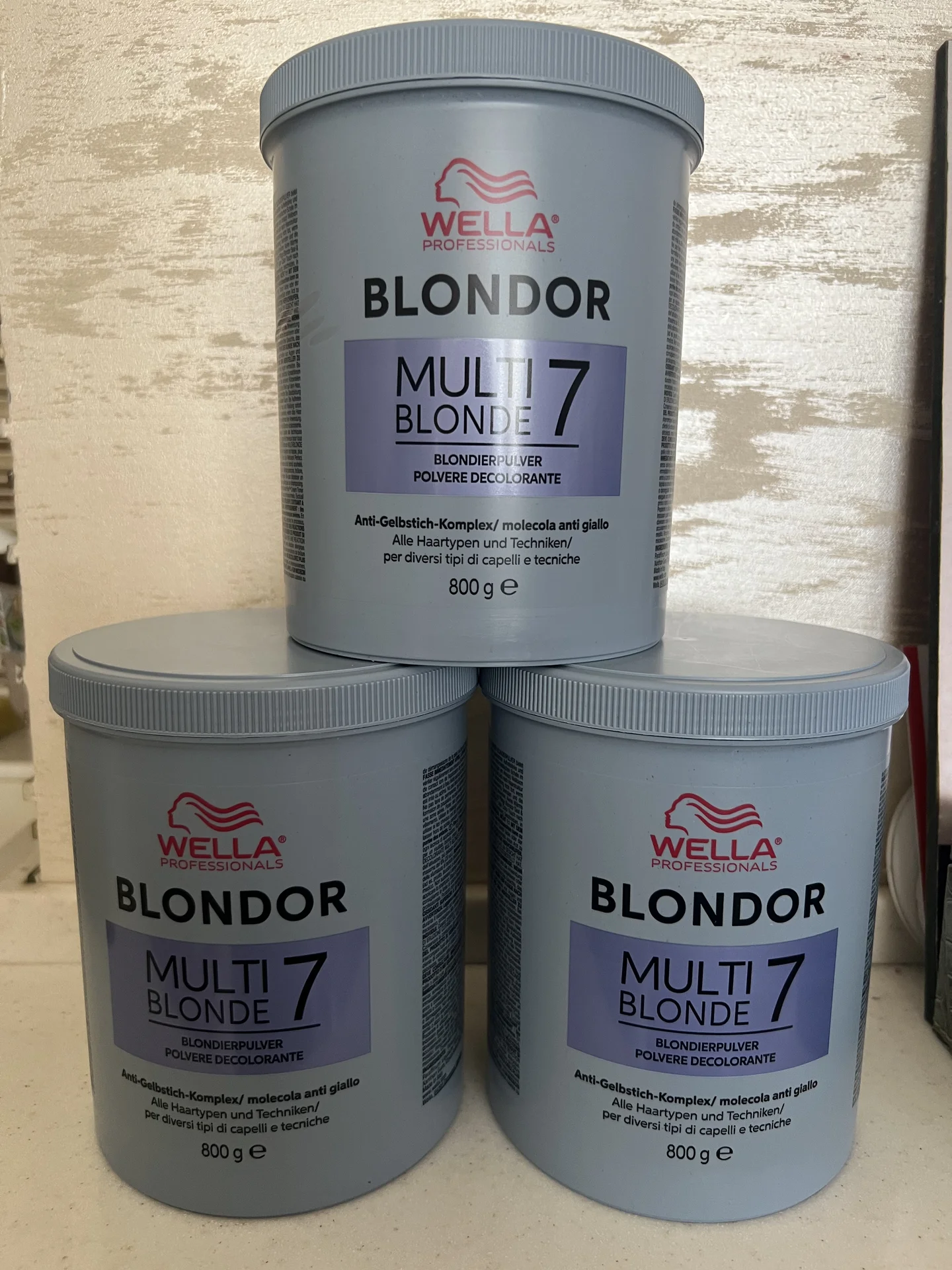 Wella Blondor осветвляющий порошок 800 гр - миниатюра 7