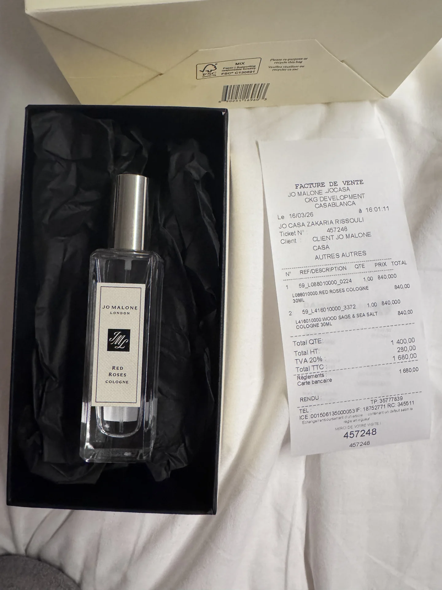 Духи Jo Malone red roses - изображение 1