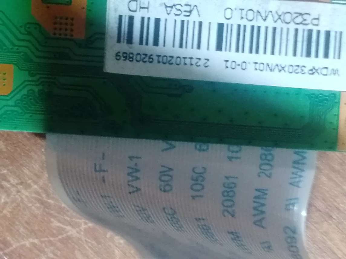 Запчасти к телевизору V-home 32LH0214 - миниатюра 6