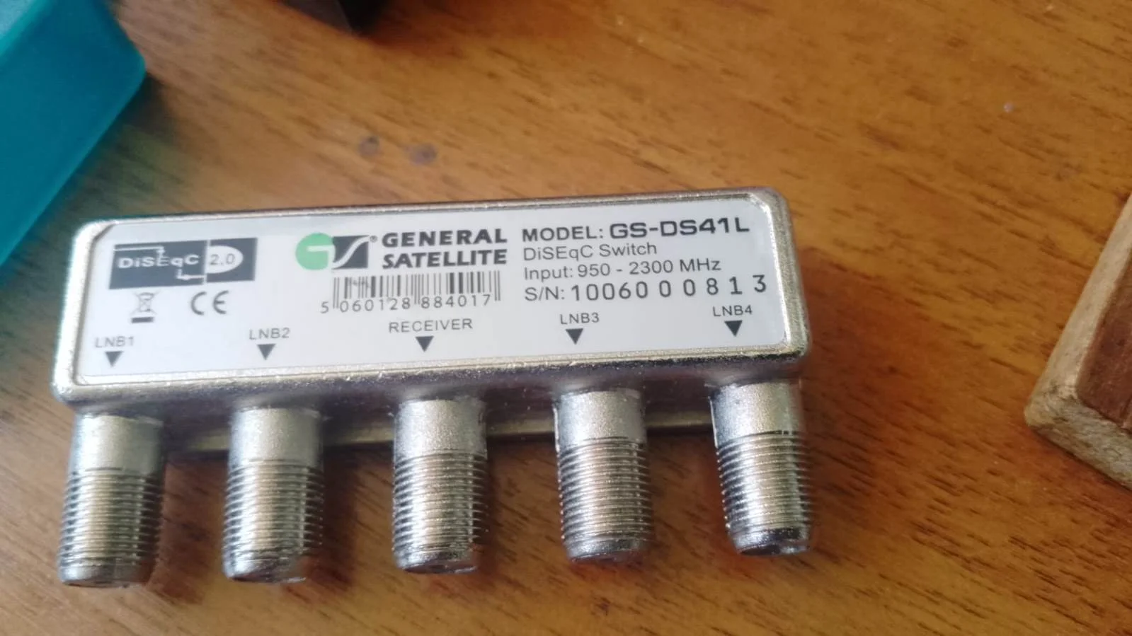 Переключатель DiSEqC GS-DS41L - миниатюра 2
