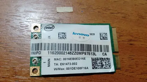 Wi-fi модули для ноутбуков Lenovo