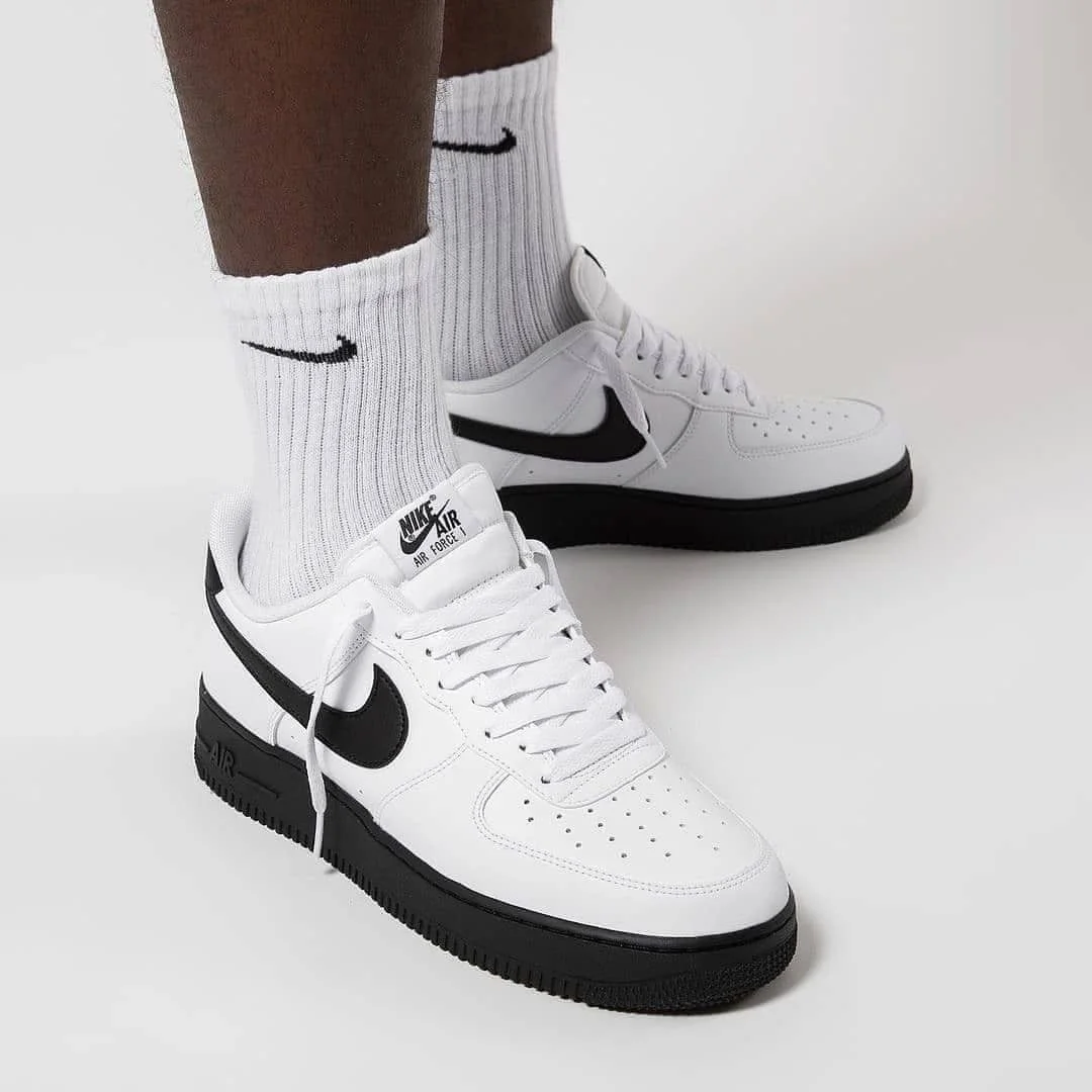 Nike Air Force 1 Low ‘White Black Sole’ - миниатюра 4