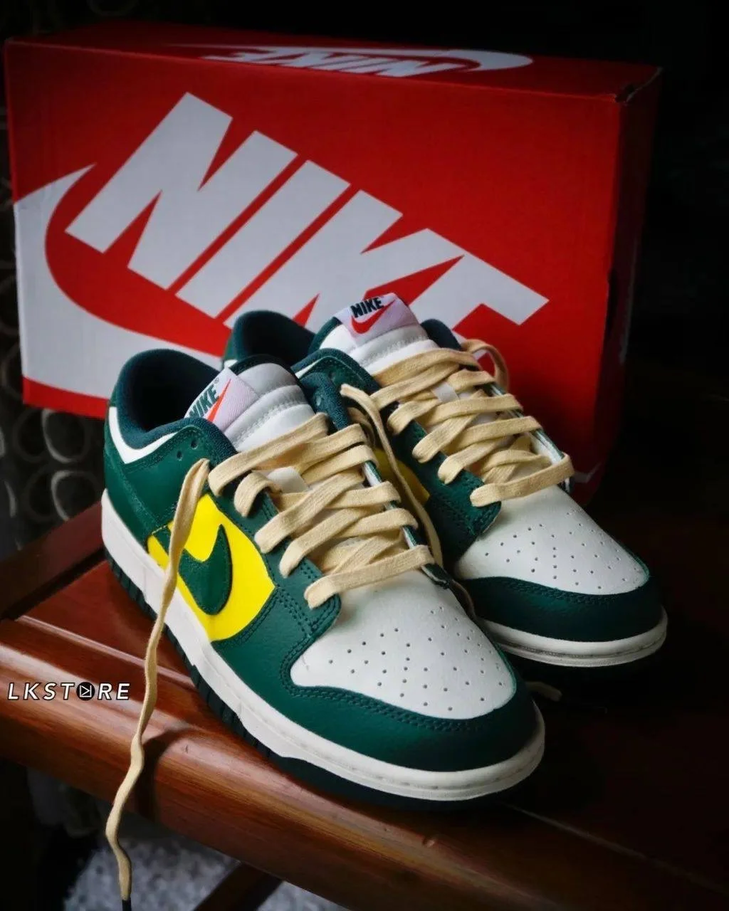 Nike Wmns Dunk Low 'Noble Green' - миниатюра 9