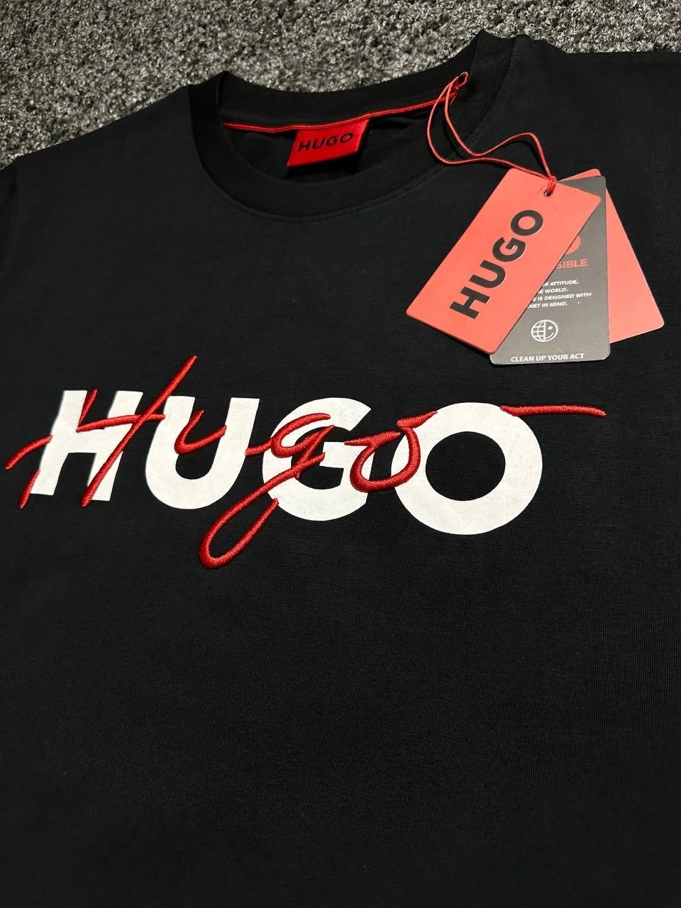 Футболка мужская Hugo - миниатюра 3