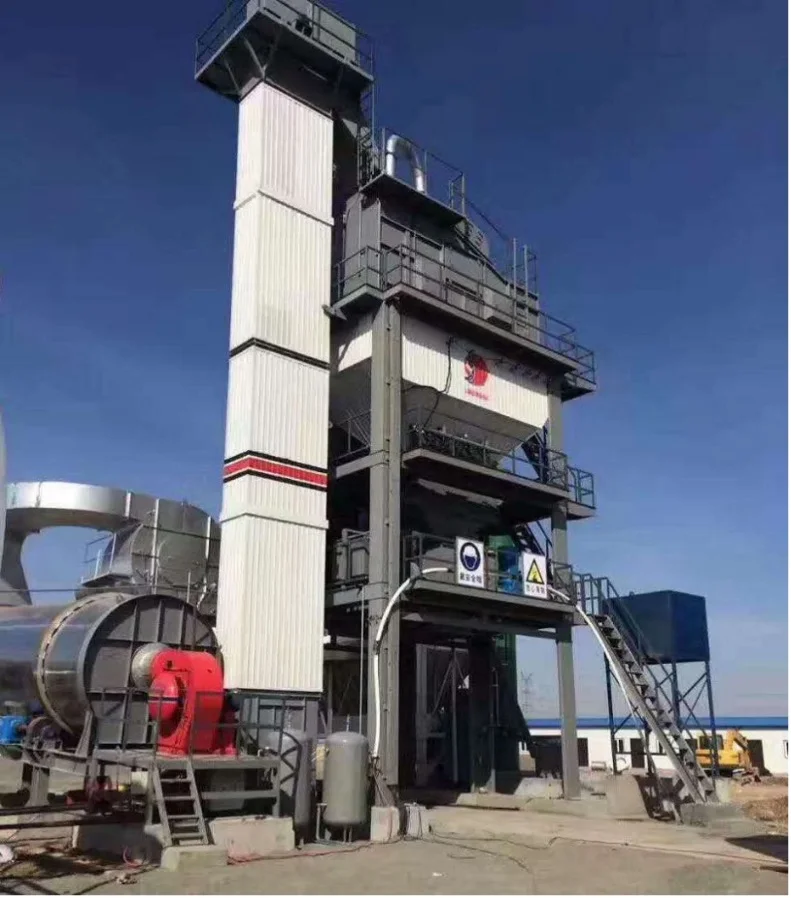АБЗ Shandong Luda QLB1000-5 (100 тонн/час, смеситель 1200 кг, 5 фракций) - миниатюра 2