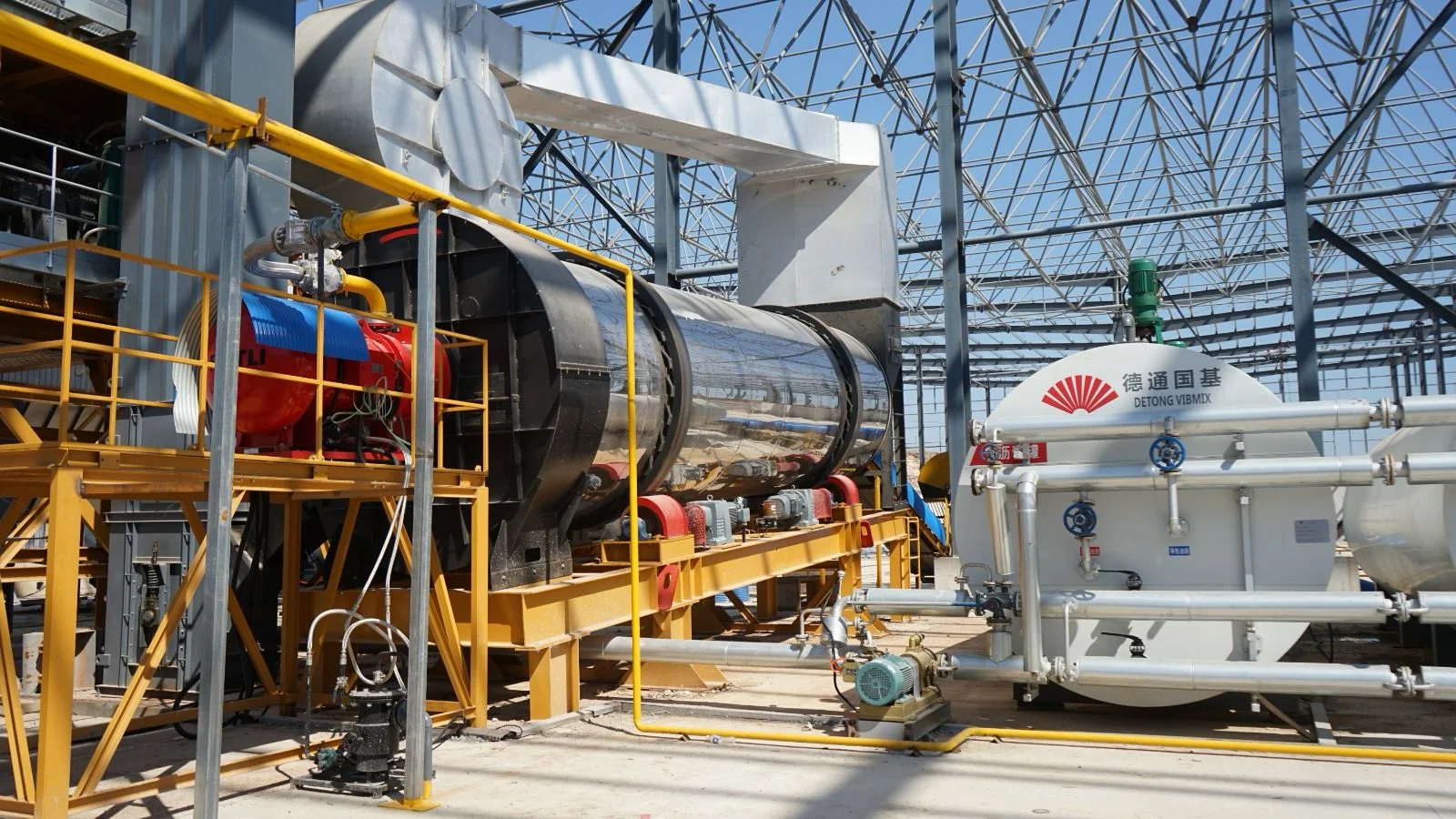 АБЗ LyRoad BAP1500-6 (120 тонн/час, смеситель 1500 кг, 6 фракций) - миниатюра 2
