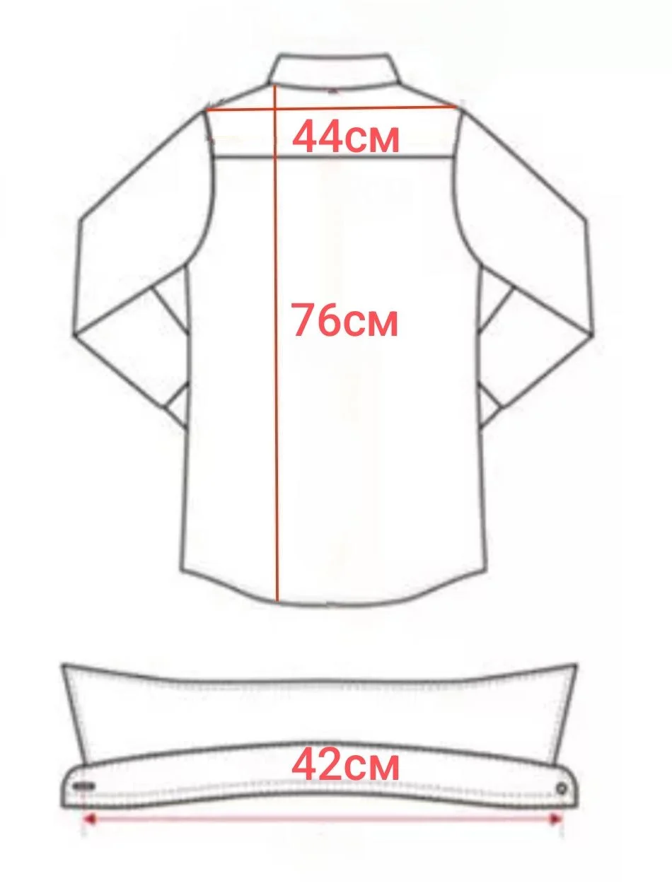 Рубашка мужская F&F 44 46 - миниатюра 20