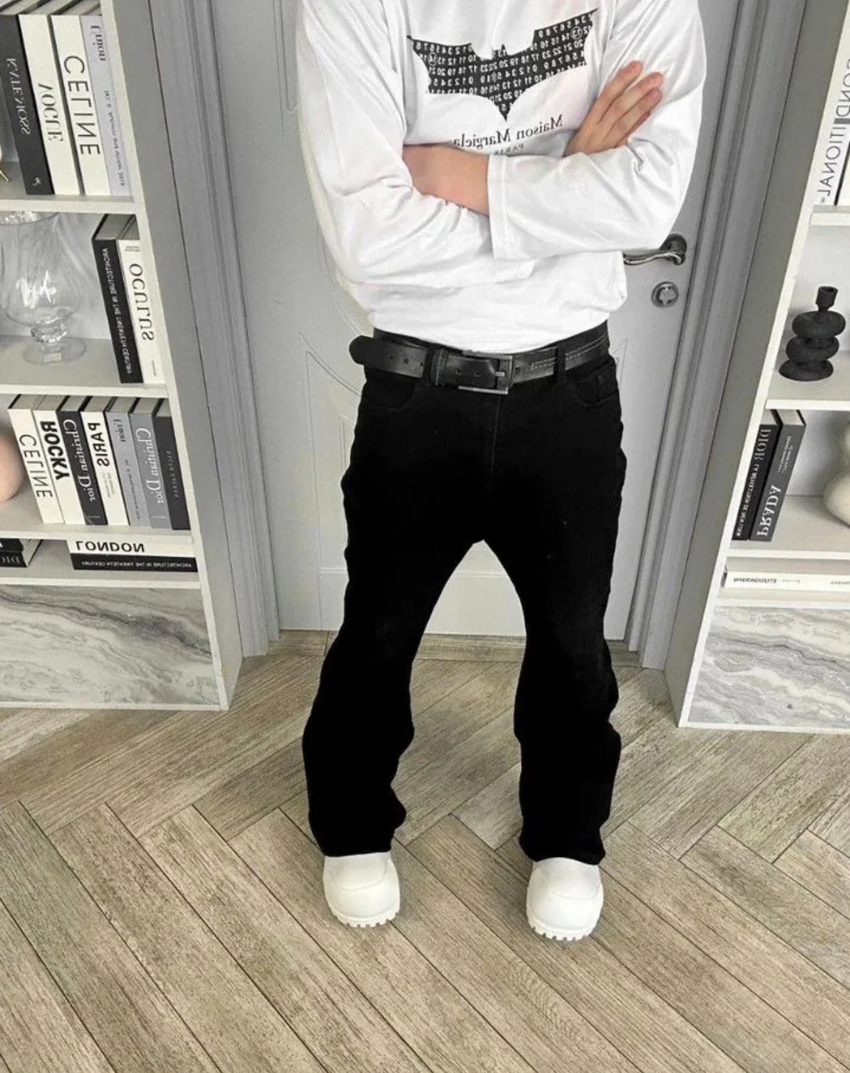 Джинсы клеш flared type Zara