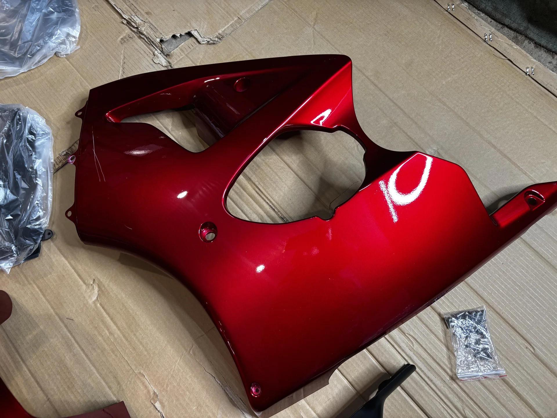 Kawasaki ZX6R 2000-2002 Комплект пластика - миниатюра 5