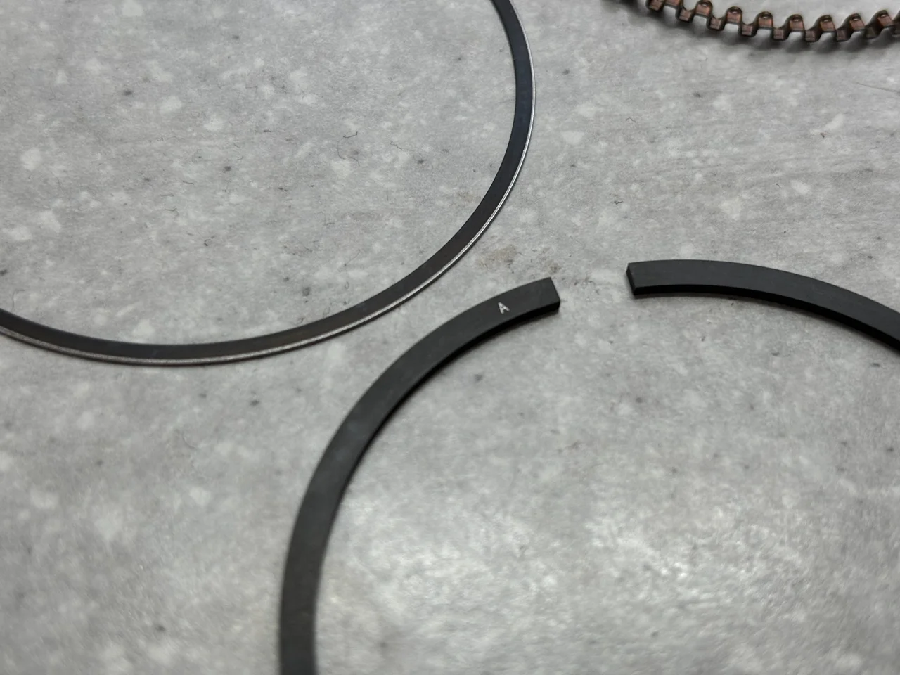 Кольца поршневые 163QMK-B2 62.5 mm - миниатюра 4