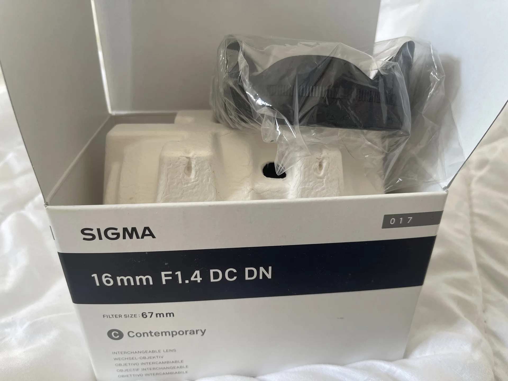 Объектив SIGMA 16мм F 1.4 DC DN - миниатюра 6