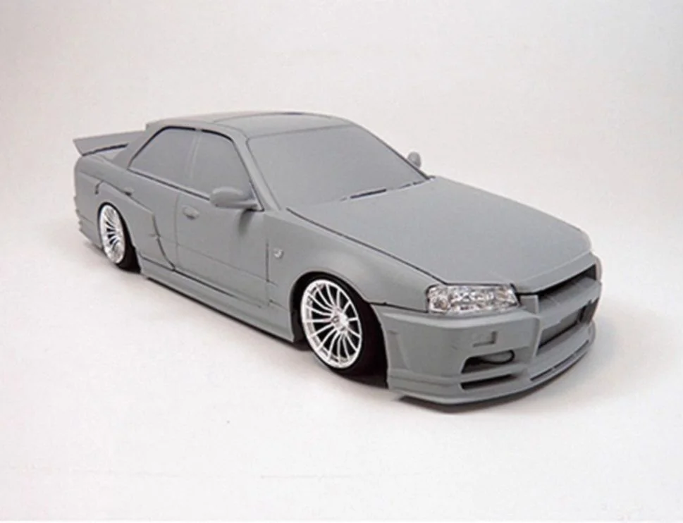 Сборная модель Nissan Skyline R34 Type-R URAS - миниатюра 4