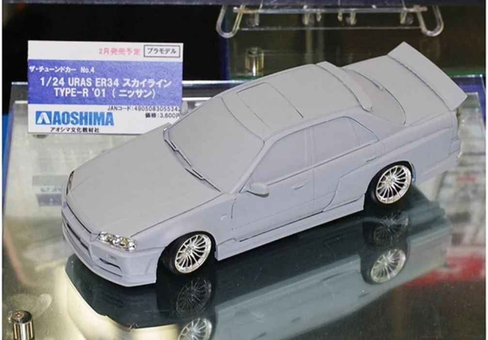 Сборная модель Nissan Skyline R34 Type-R URAS - миниатюра 5