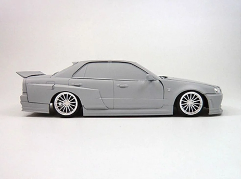 Сборная модель Nissan Skyline R34 Type-R URAS - миниатюра 6