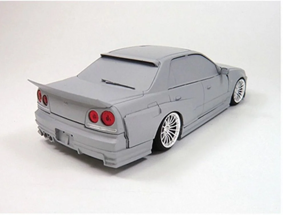 Сборная модель Nissan Skyline R34 Type-R URAS - миниатюра 7